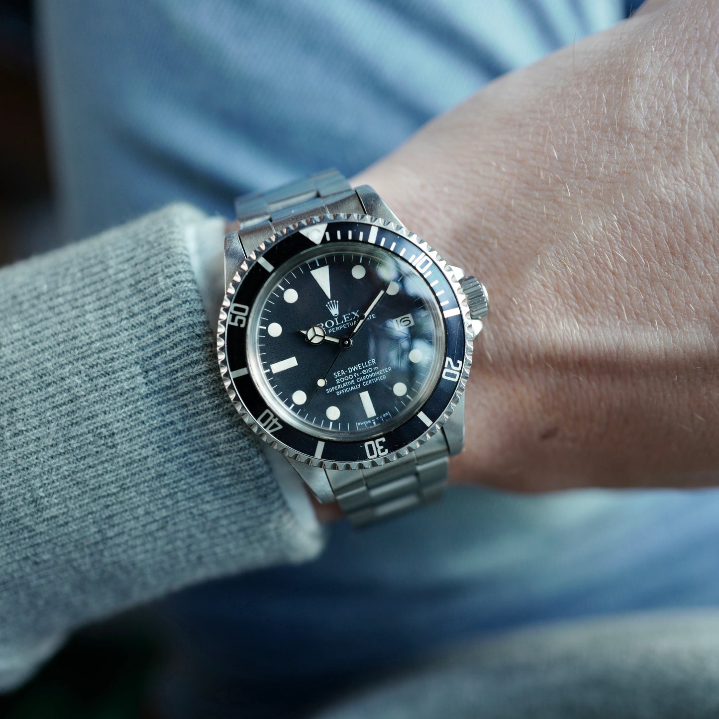 Rolex Steel Sea-Dweller Ref. 1665 Great White with Mk 1 Dial