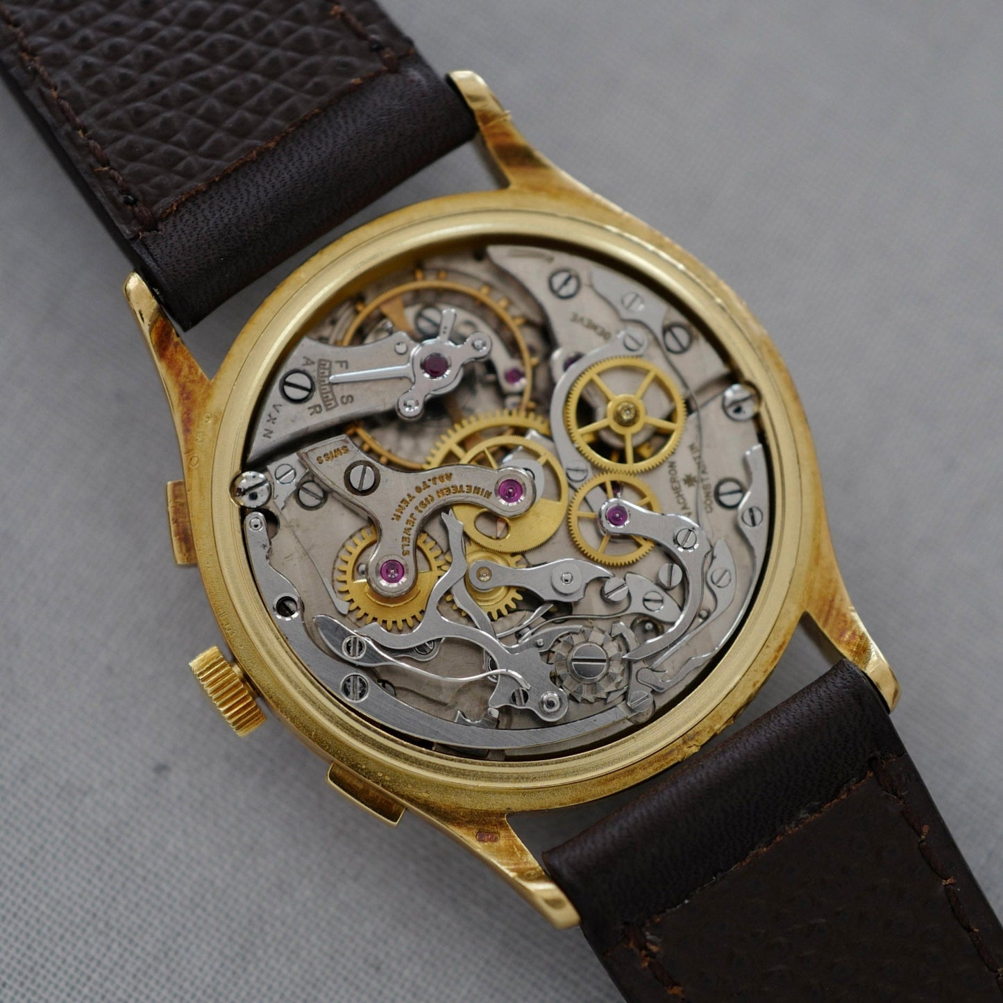 Vacheron Constantin Yellow Gold Chronograph Watch Ref. 4072