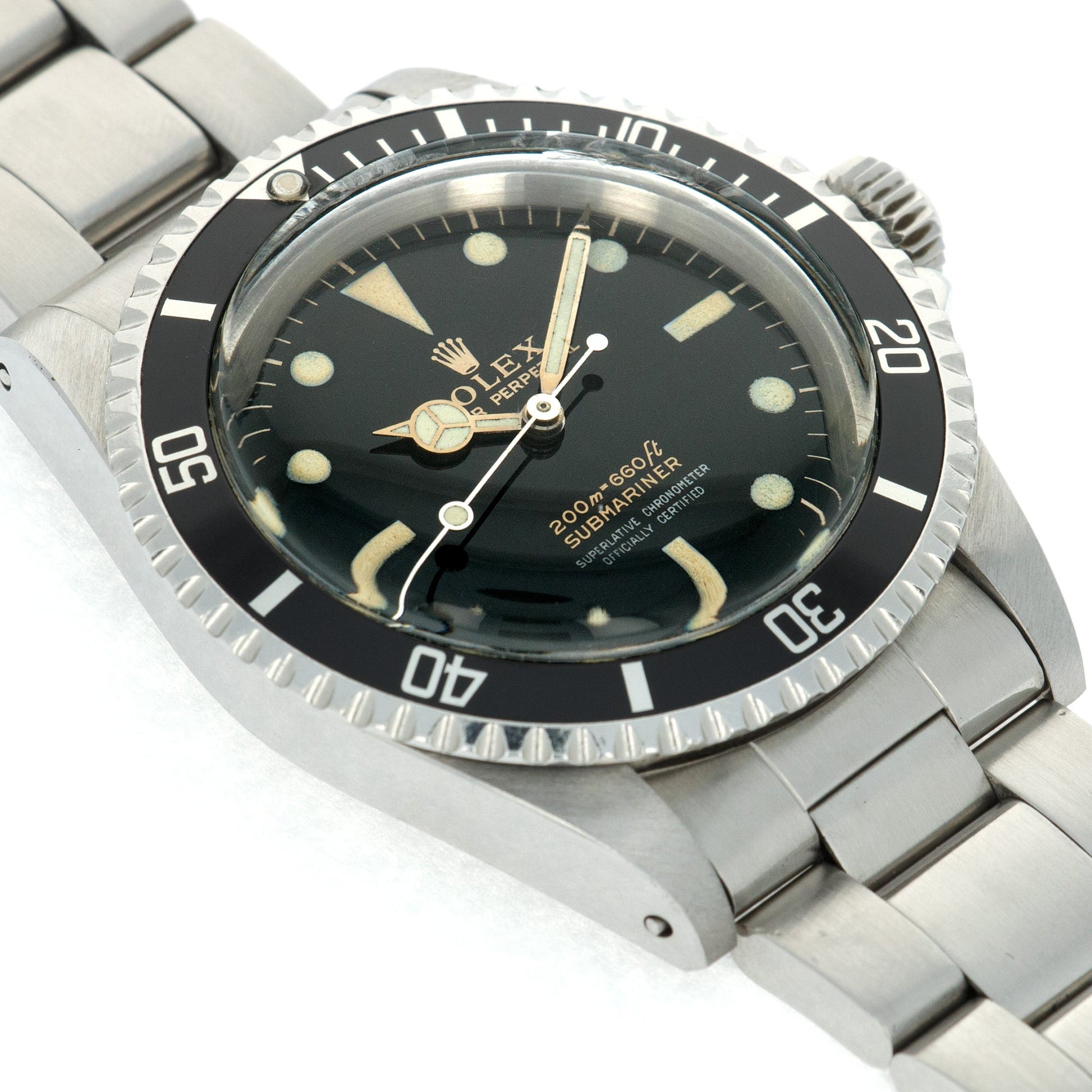 Rolex Submariner Four Line Gilt Ref. 5512