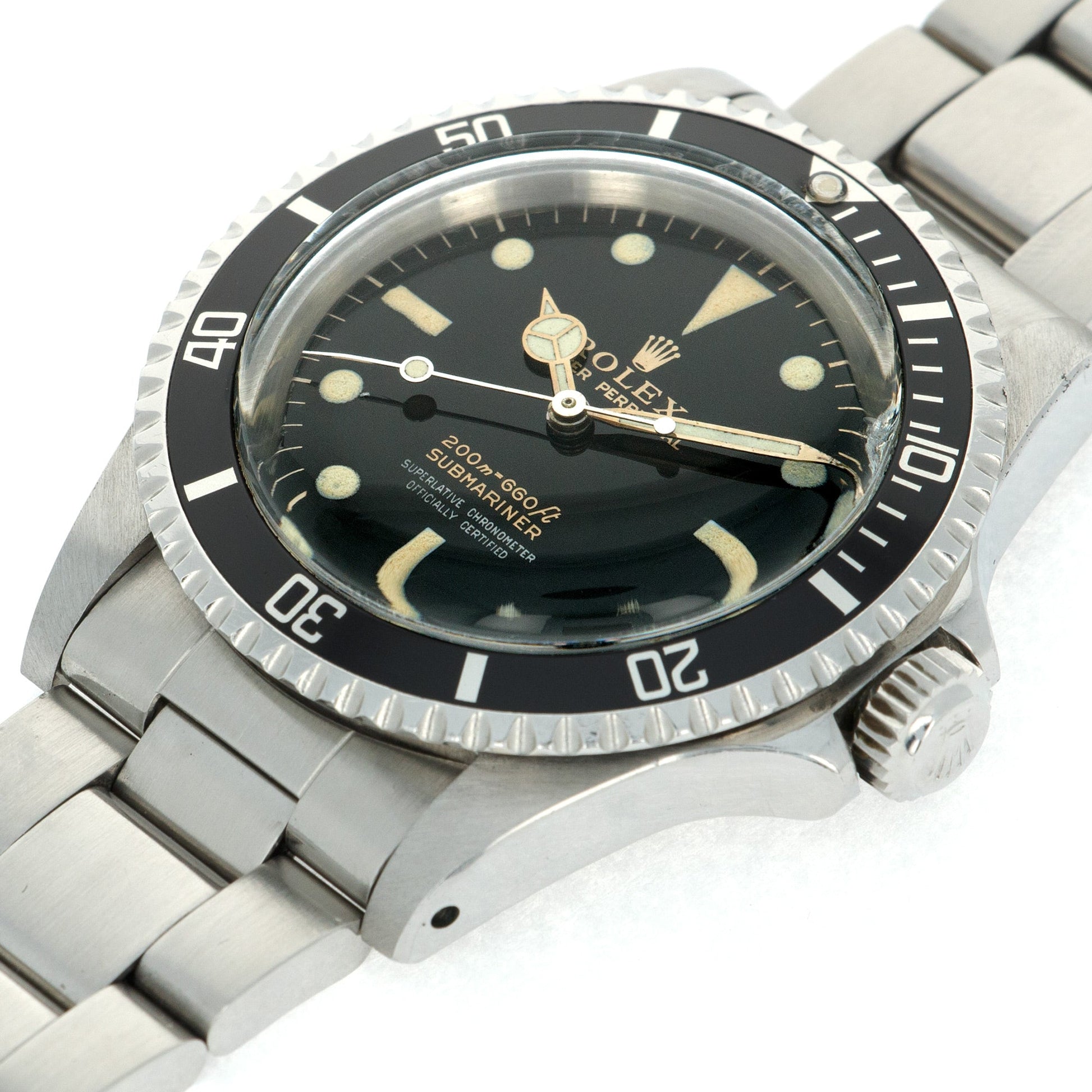 Rolex Submariner Four Line Gilt Ref. 5512