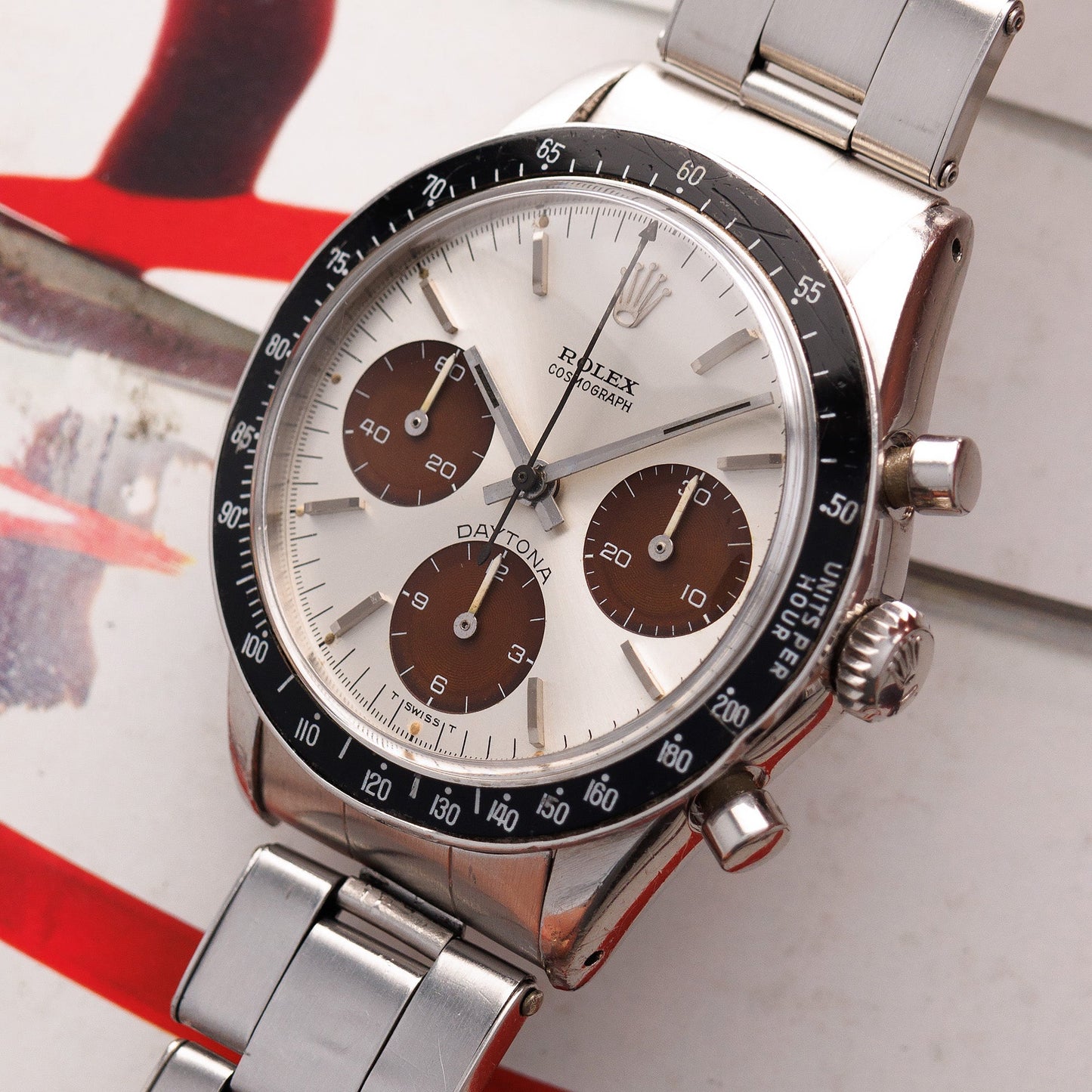 Rolex Steel Daytona Ref. 6241 with Tropical Subdials