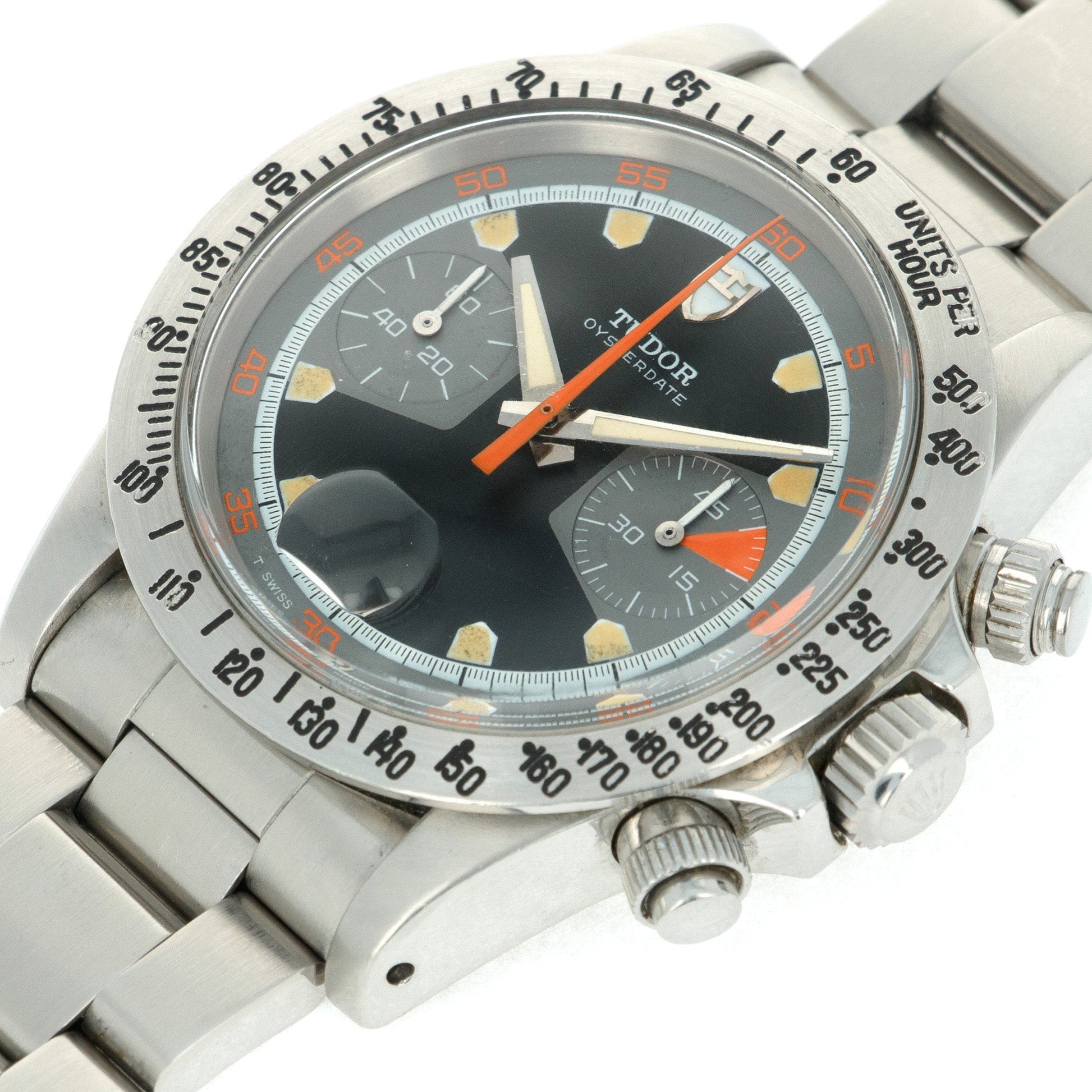 Tudor Monte Carlo Home Plate Oyster Date Chronograph Ref. 7032