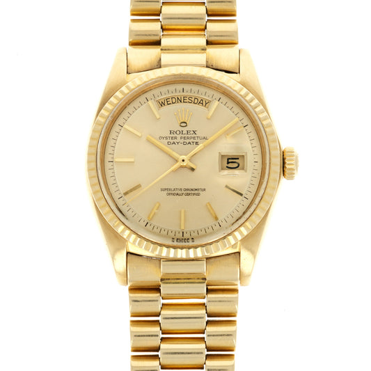 Rolex Yellow Gold Day-Date Ref. 1803 with Original Paperwork