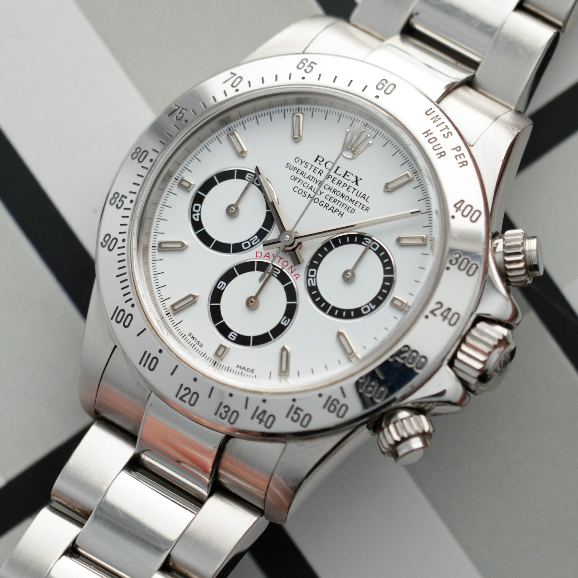 Rolex Zenith Daytona Ref. 16520 with Original Hang Tag