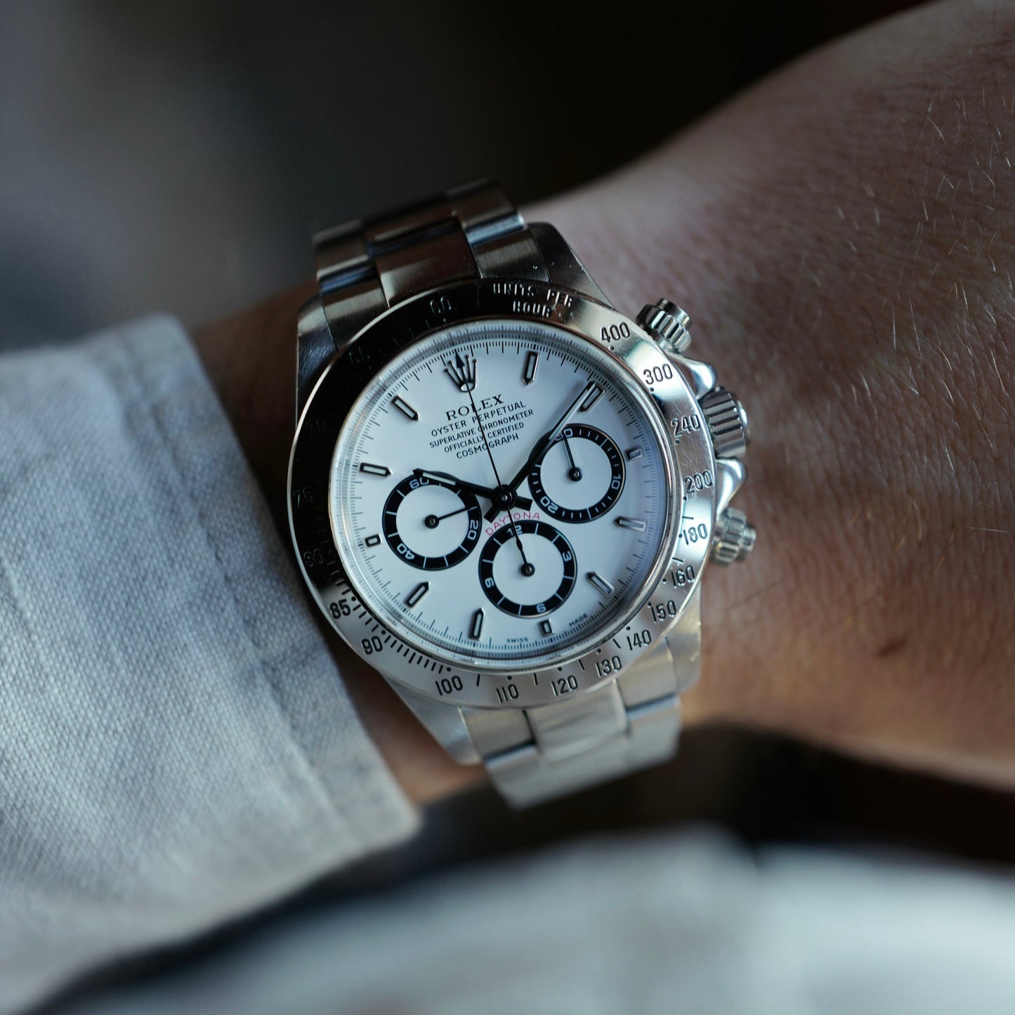 Rolex Zenith Daytona Ref. 16520 with Original Hang Tag