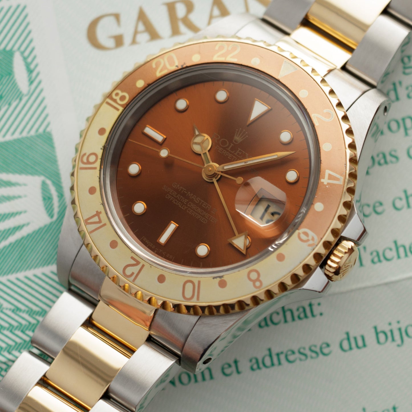 Rolex Two-Tone Root Beer GMT-Master Ref. 16713