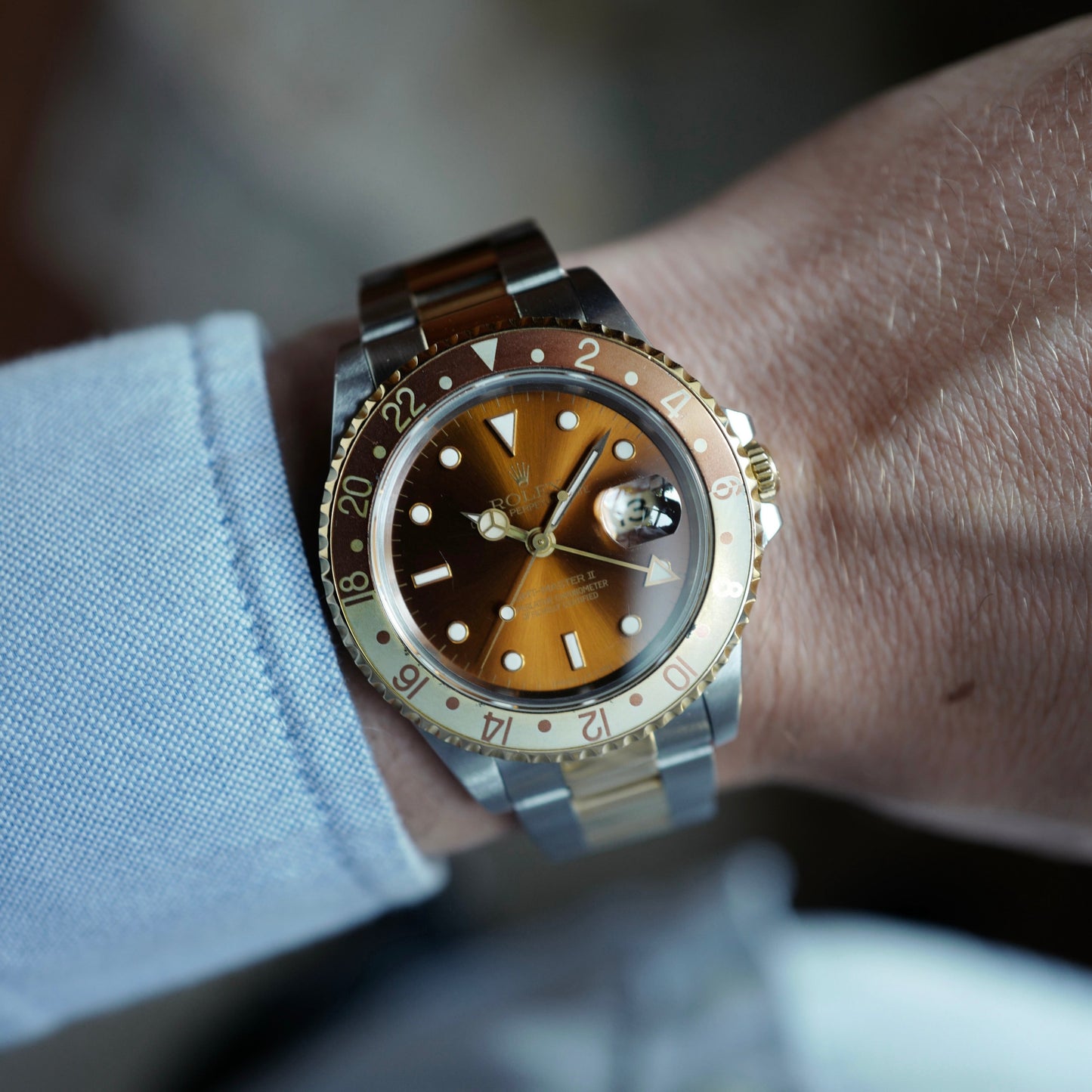 Rolex Two-Tone Root Beer GMT-Master Ref. 16713