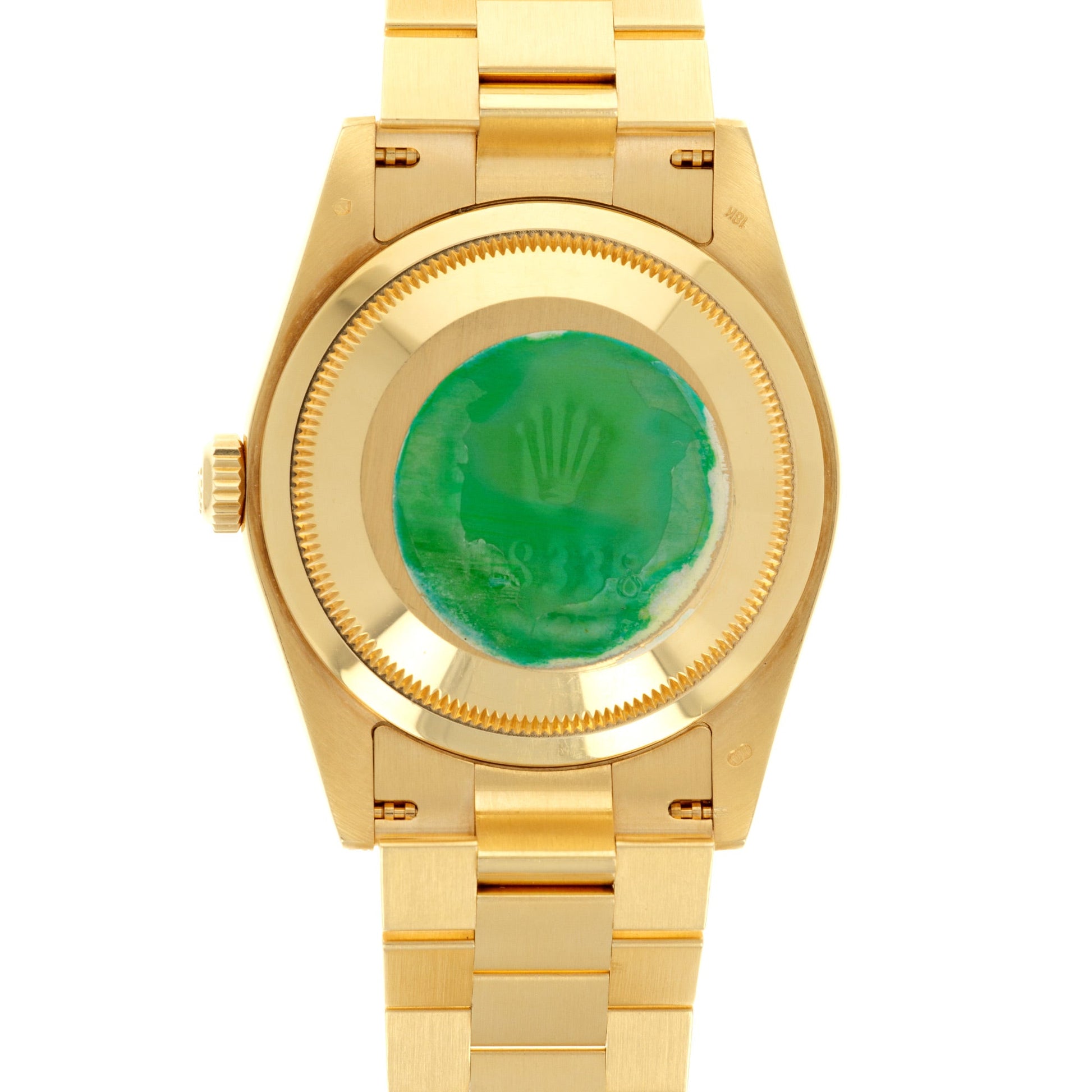 Rolex Yellow Gold Day-Date Mother of Pearl Diamond Ref. 118338