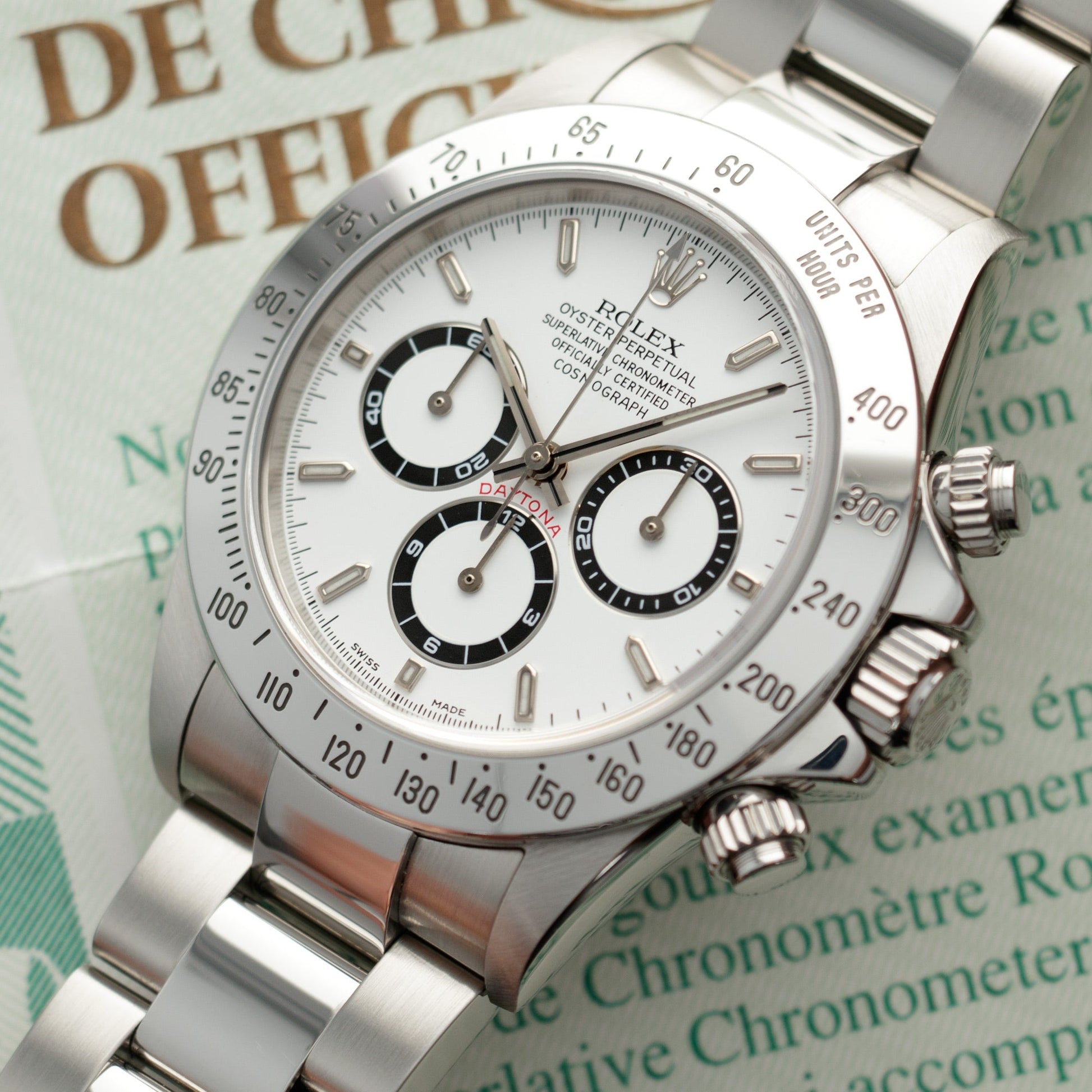 Rolex Steel Daytona Ref. 16520 with Papers