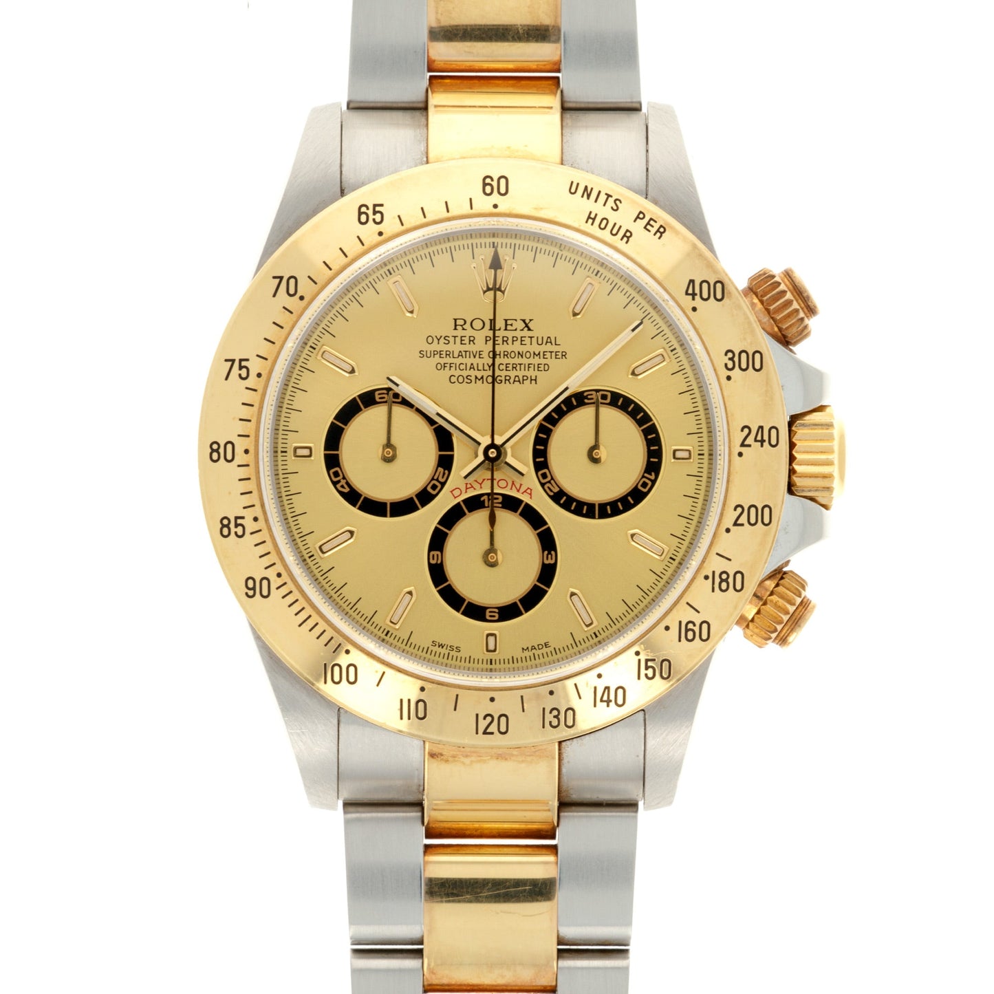 Rolex Two-Tone Zenith Daytona Ref. 16523 with Champagne Dial