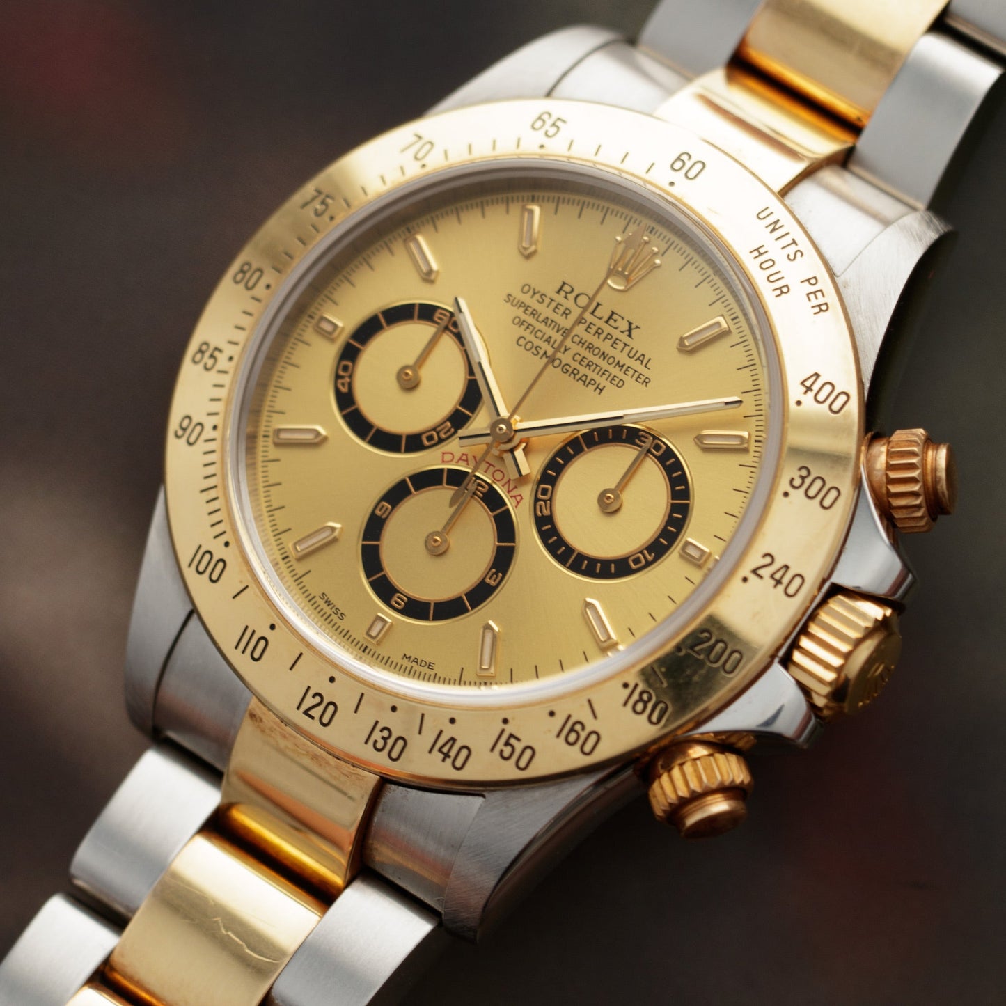 Rolex Two-Tone Zenith Daytona Ref. 16523 with Champagne Dial