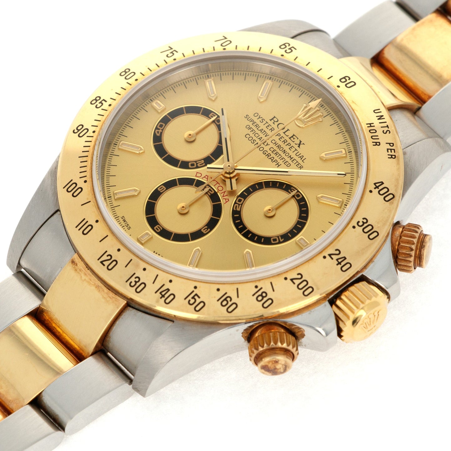 Rolex Two-Tone Zenith Daytona Ref. 16523 with Champagne Dial