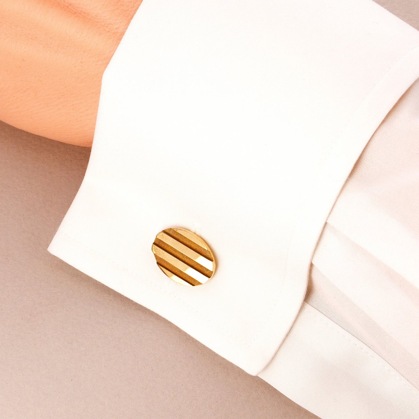 Tiffany & Co. Yellow Gold Cufflinks (Objet)