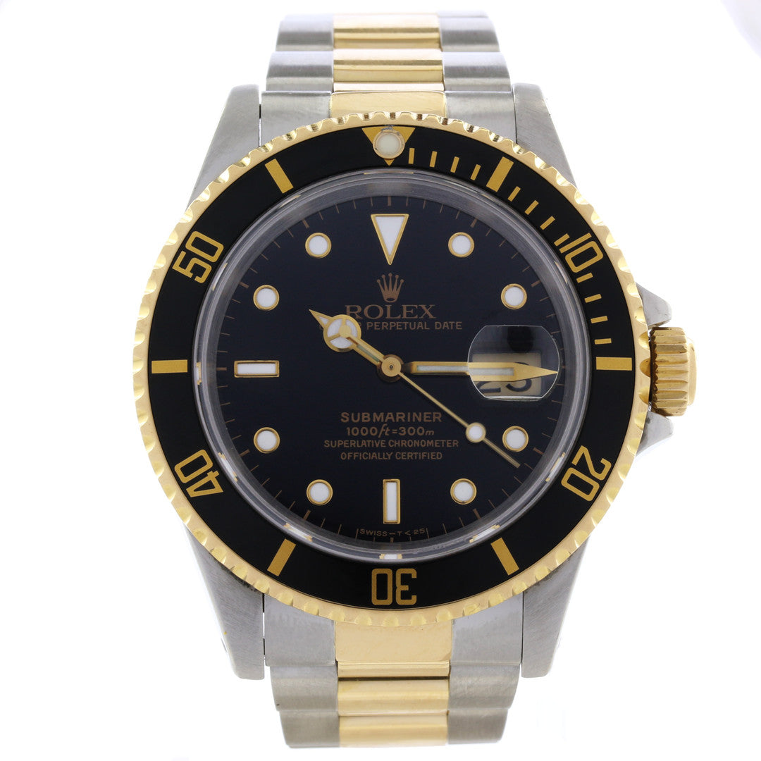 Rolex Submariner 16613 Steel & Gold