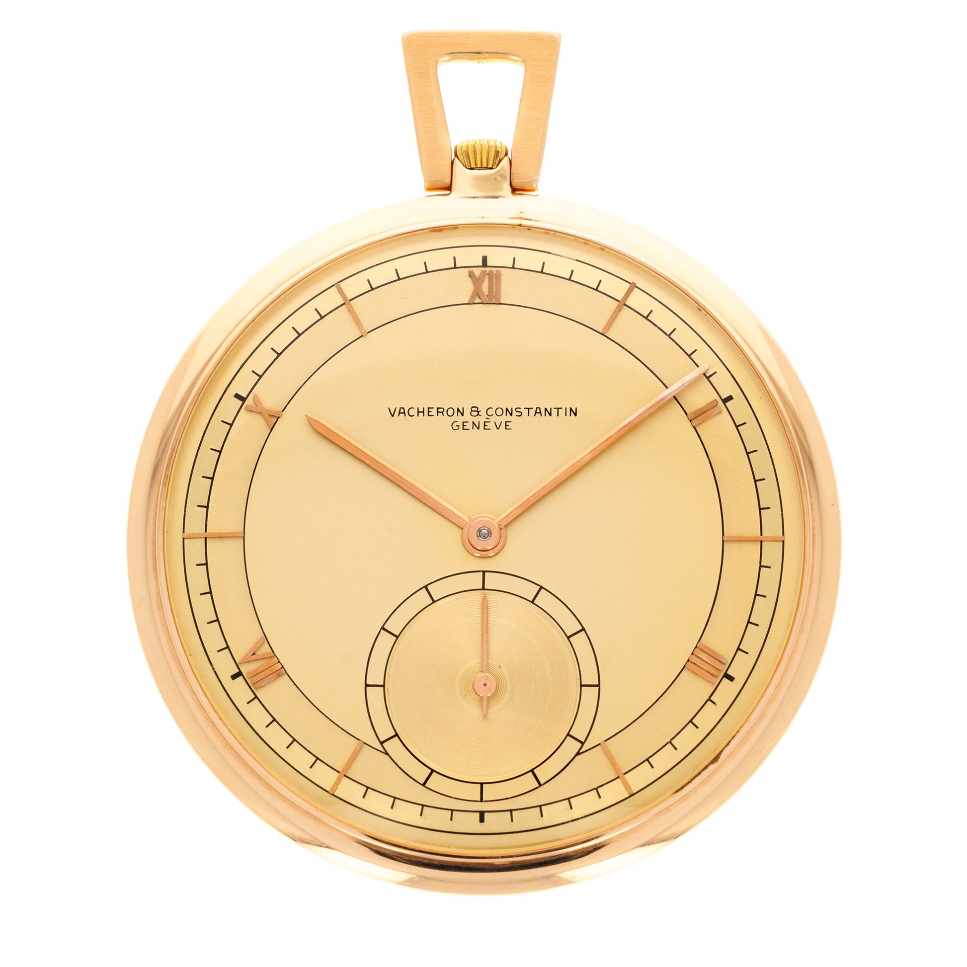 Vacheron Constantin Pink Gold Pocket Watch