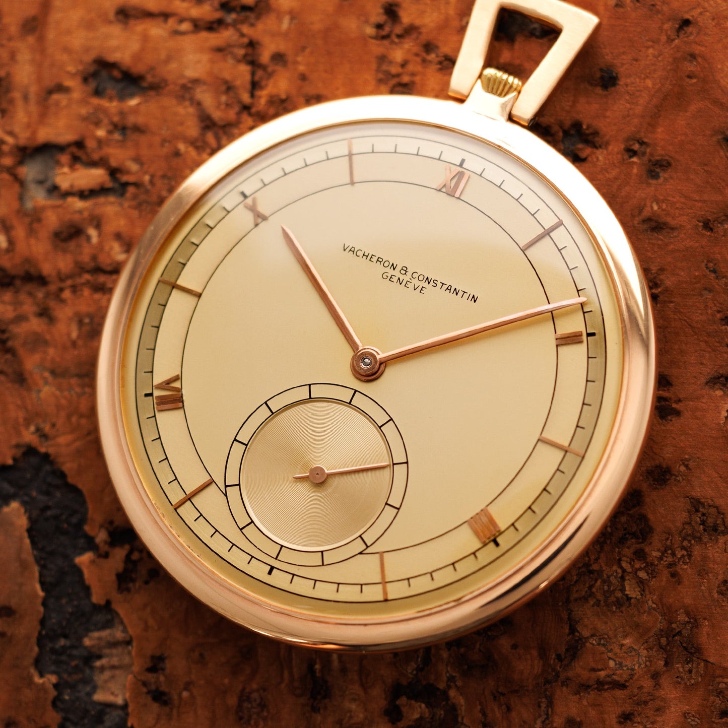 Vacheron Constantin Pink Gold Pocket Watch