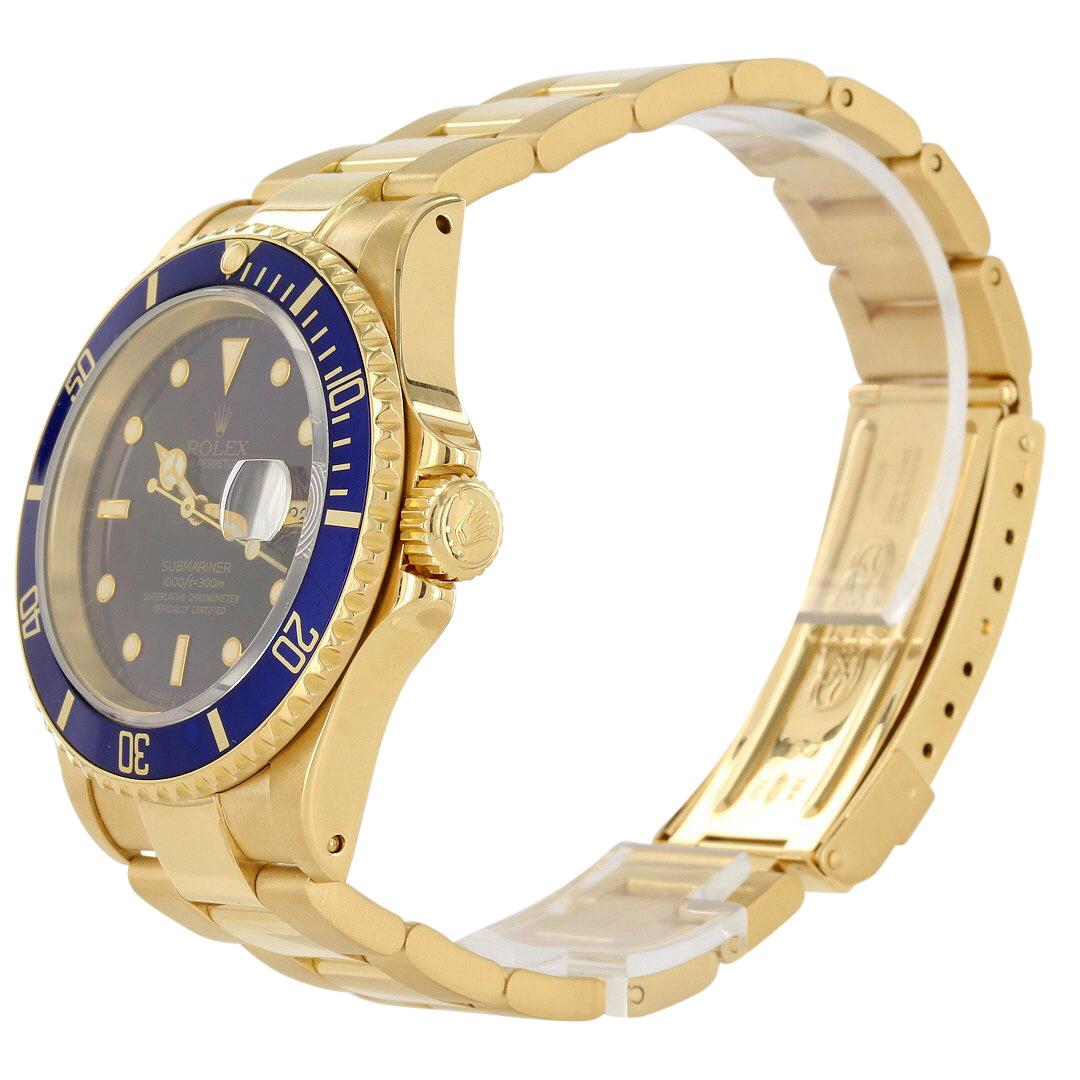 Rolex Submariner 16618 18K Yellow Gold