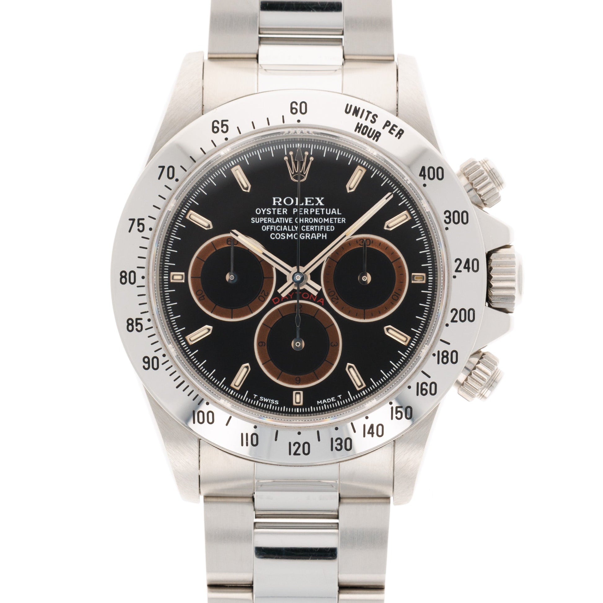 Rolex Steel Daytona Ref. 16520 with Patrizzi Dial in Exceptional Condition