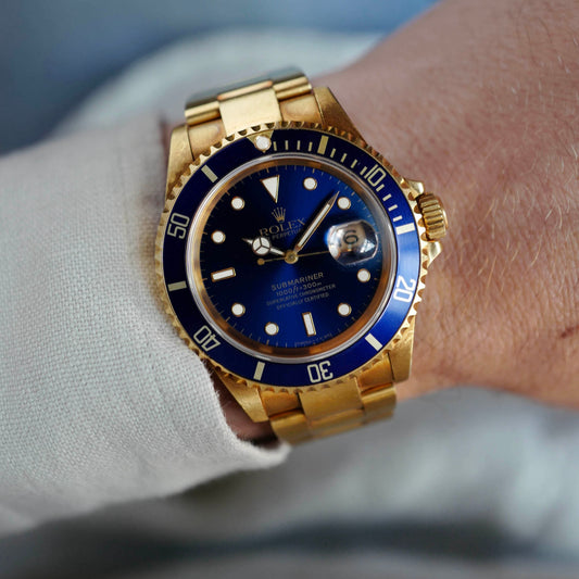 Rolex Yellow Gold Submariner Watch Ref. 16618 (NEW ARRIVAL)