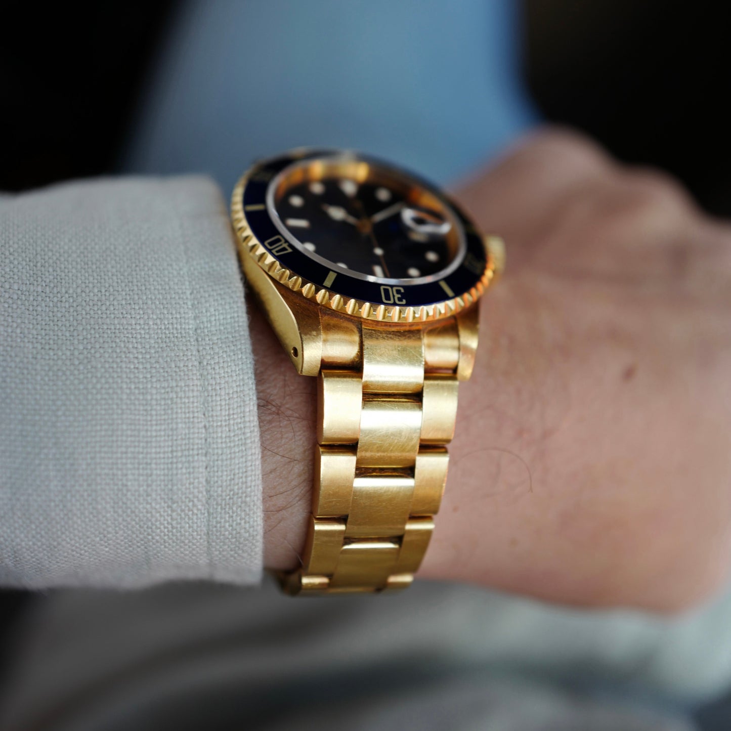 Rolex Yellow Gold Submariner Watch Ref. 16618 (NEW ARRIVAL)