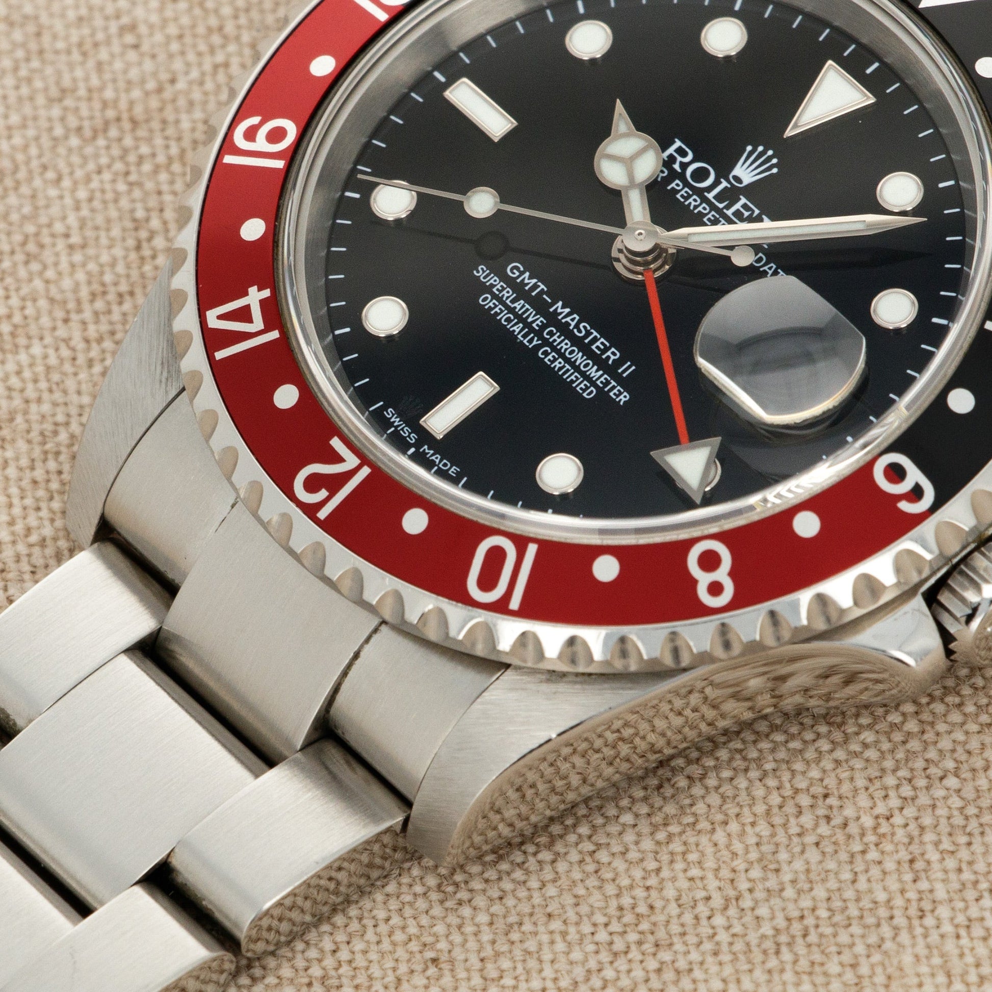 Rolex Steel M-Series Coke GMT-Master Ref. 16710 with Error Dial