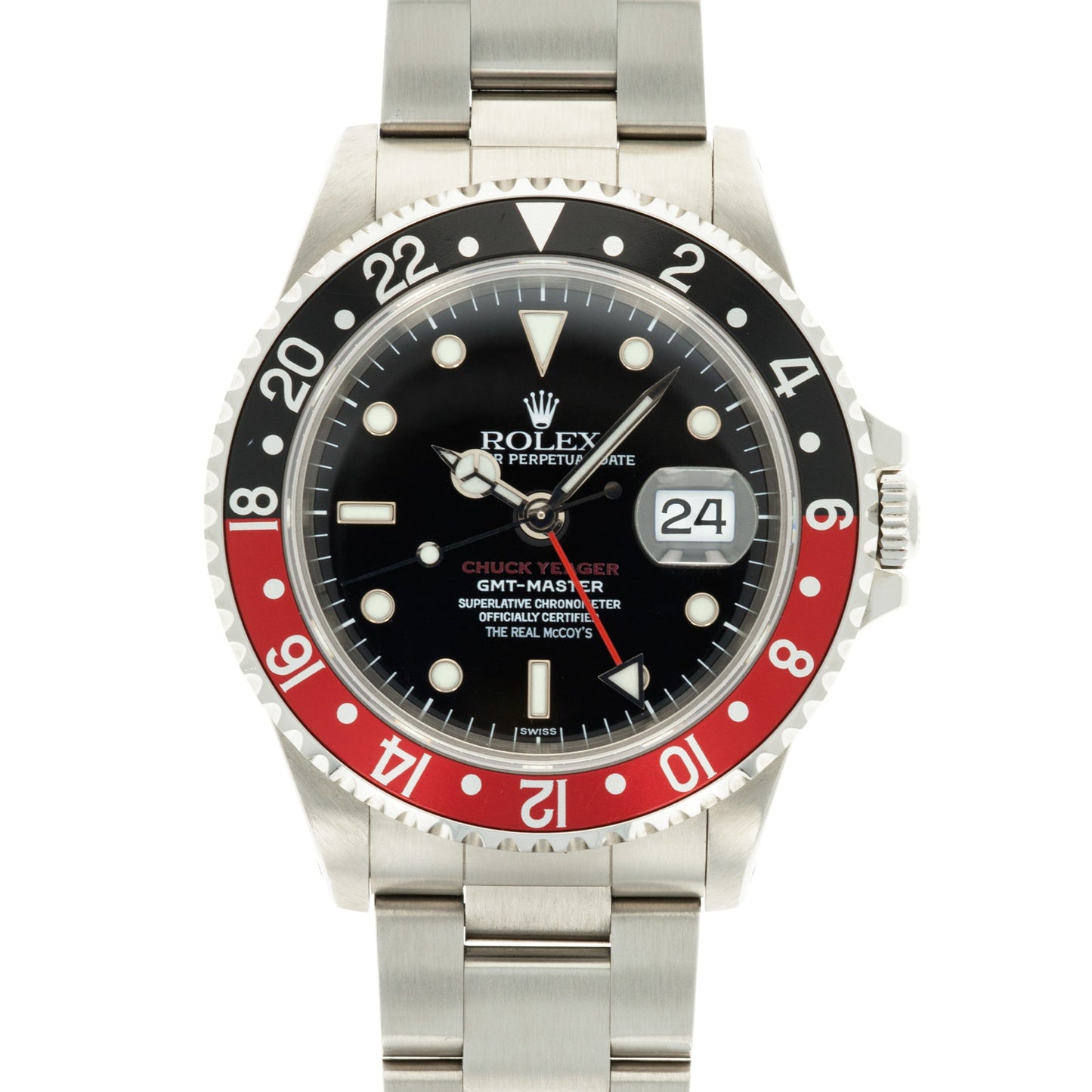 Rolex Steel Chuck Yeager GMT-Master Ref. 16710