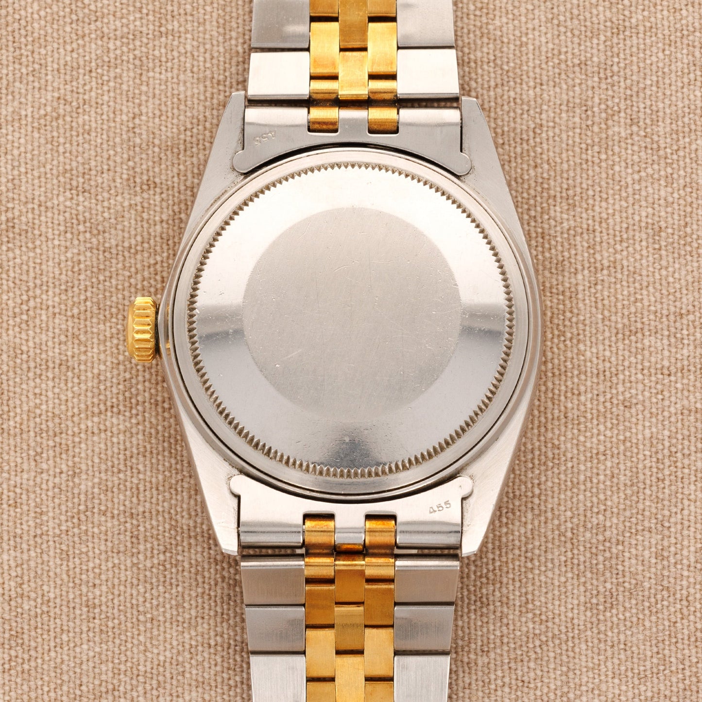 Rolex Two-Tone Datejust Ref. 16013 with Buckley Dial