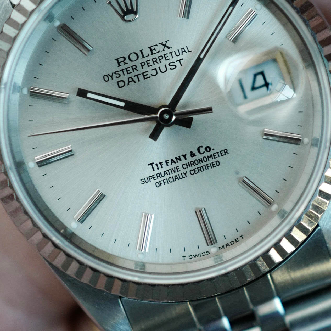 Rolex Steel Datejust Ref. 16234, Retailed by Tiffany & Co. (NEW ARRIVAL)