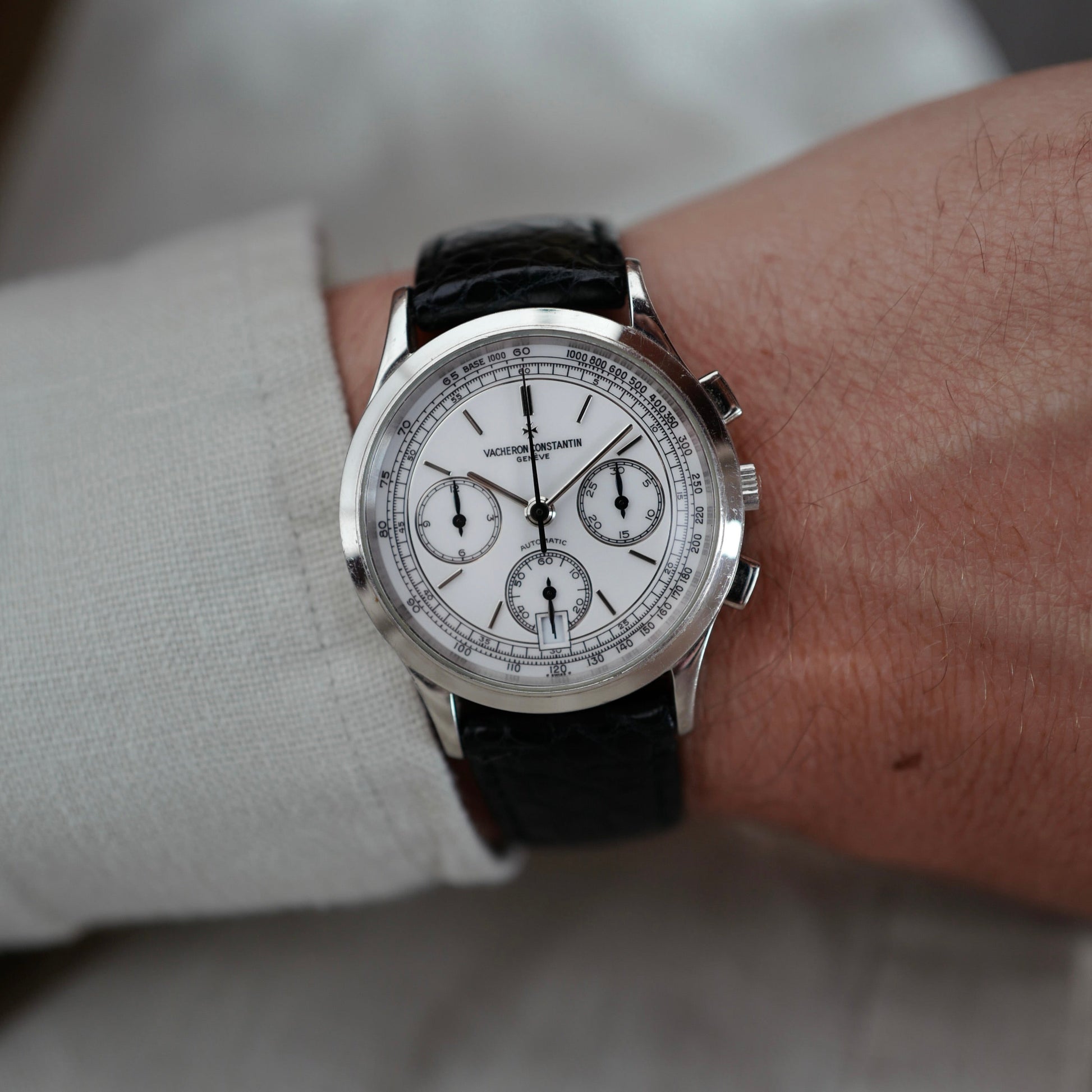 Vacheron Constantin Platinum Chronograph Watch Ref. 49002