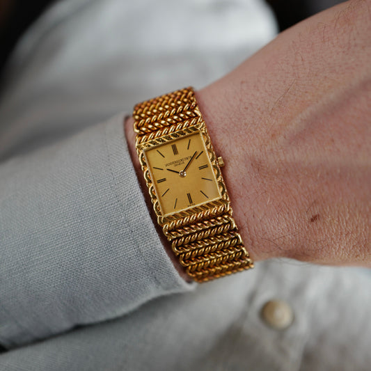 Vacheron Constantin Yellow Gold Mechanical Bracelet Watch (NEW ARRIVAL)