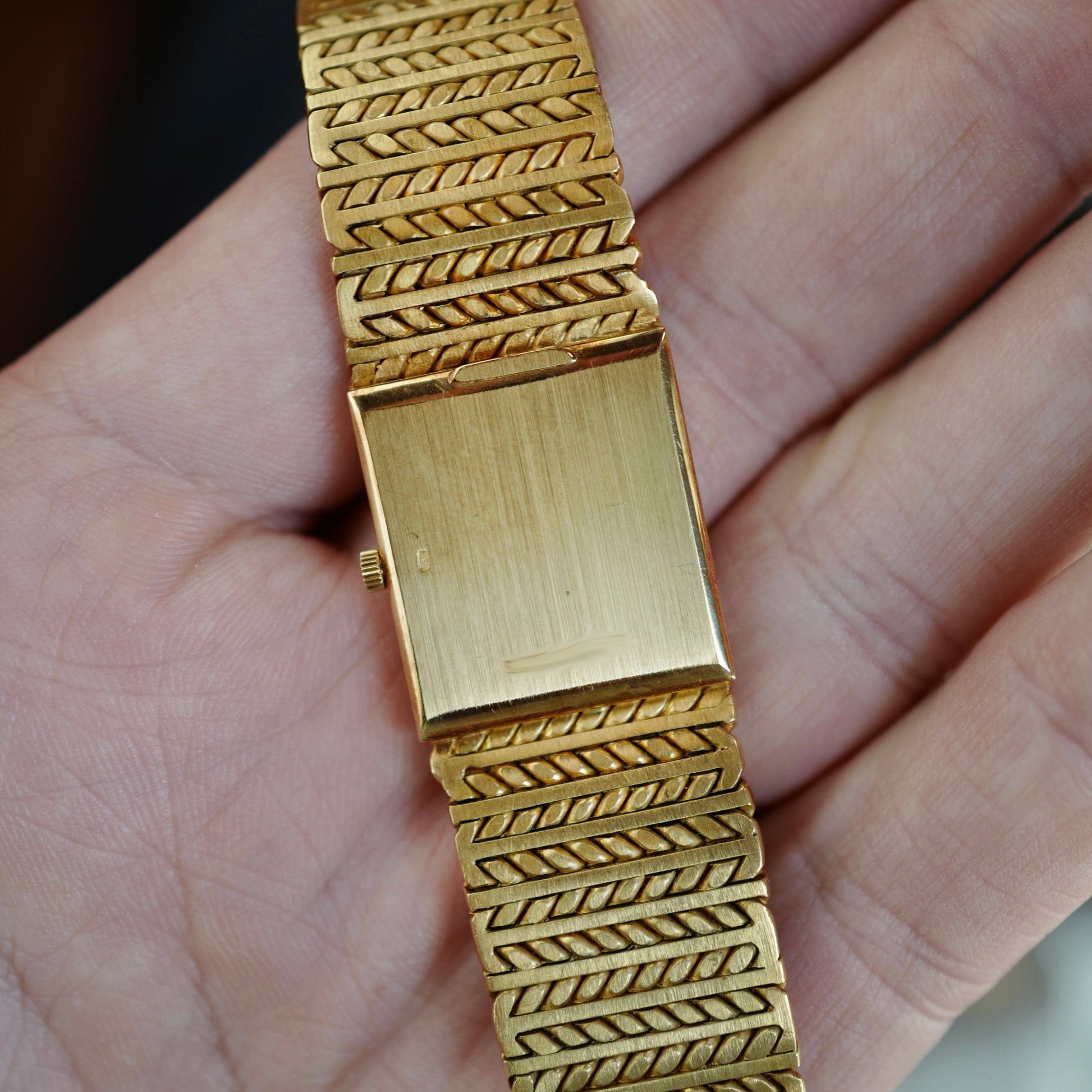 Vacheron Constantin Yellow Gold Mechanical Bracelet Watch (NEW ARRIVAL)