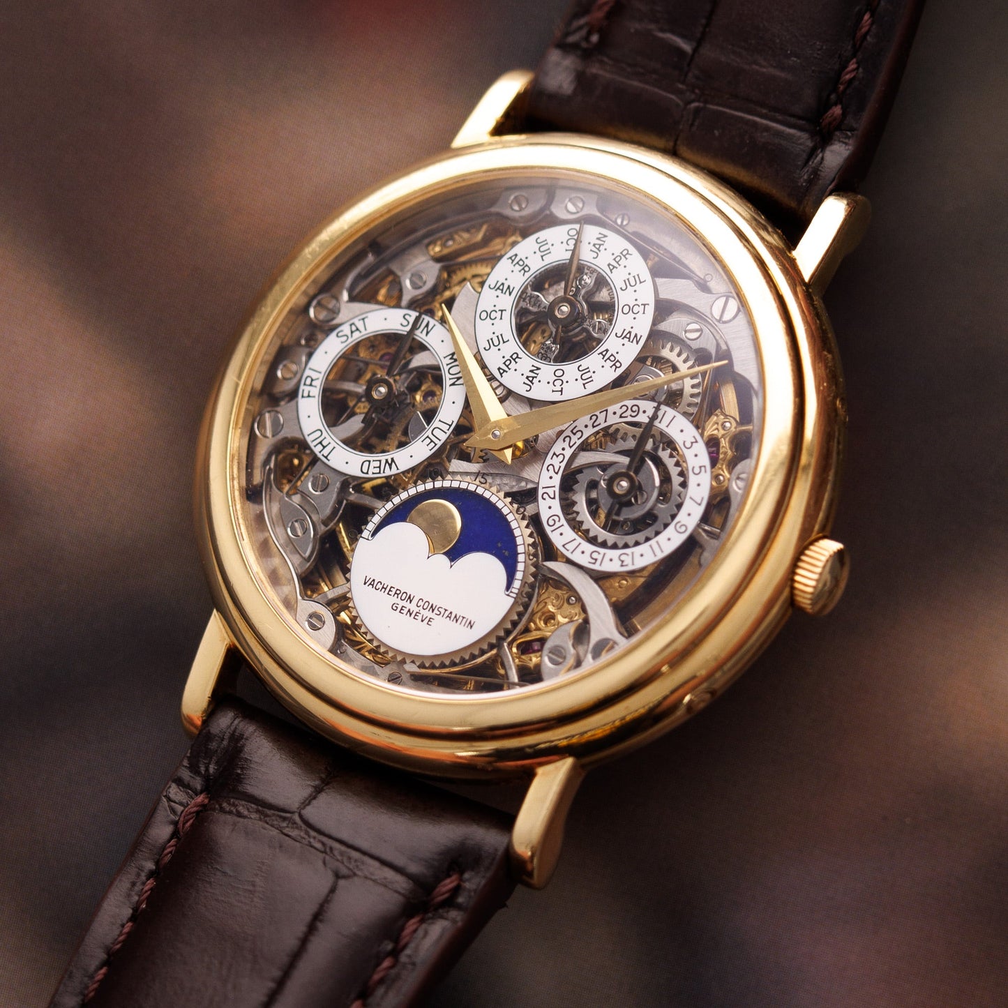 Vacheron Constantin Yellow Gold Perpetual Skeleton Ref. 43032