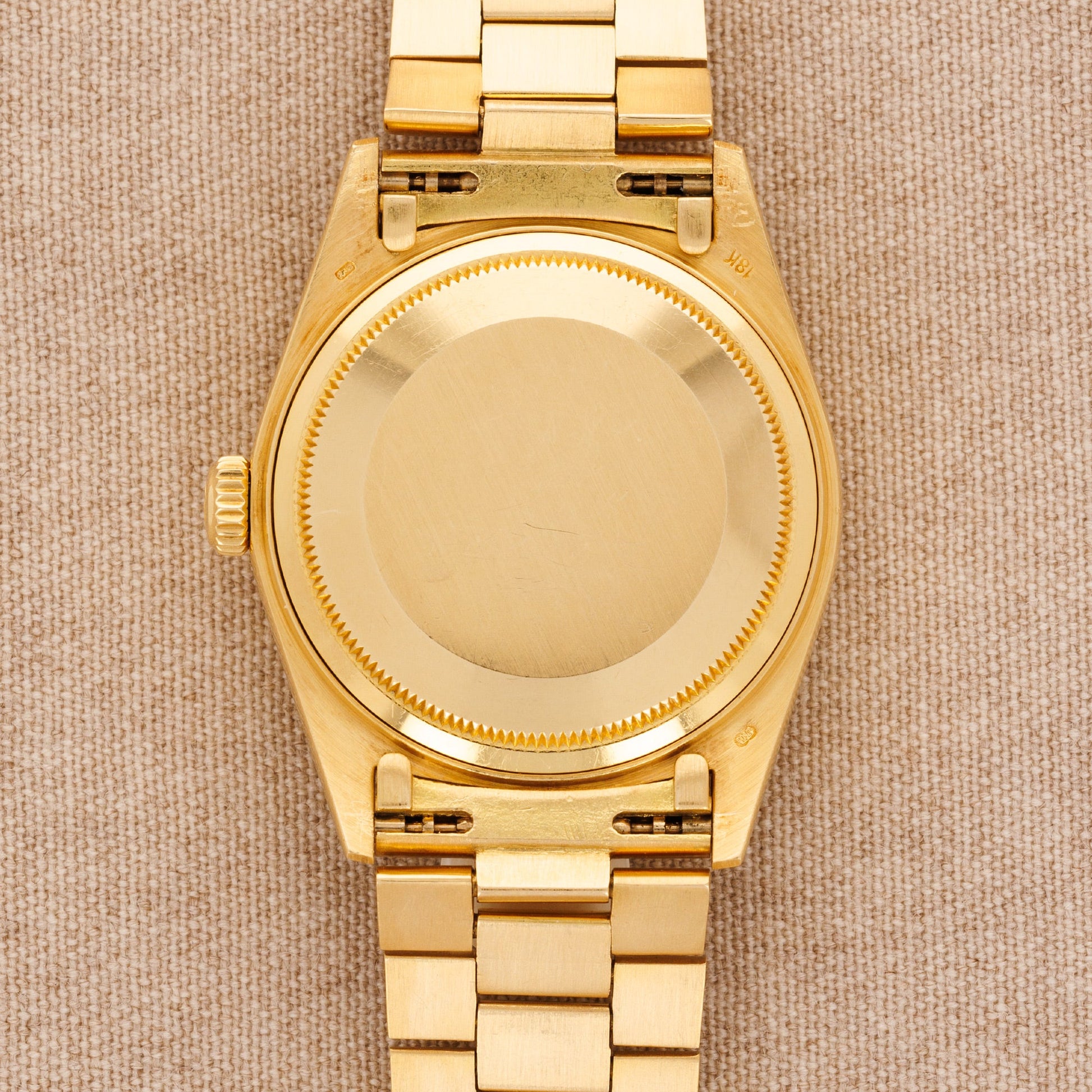 Rolex Yellow Gold Day-Date Ref. 18038 with Missoni Ruby Dial