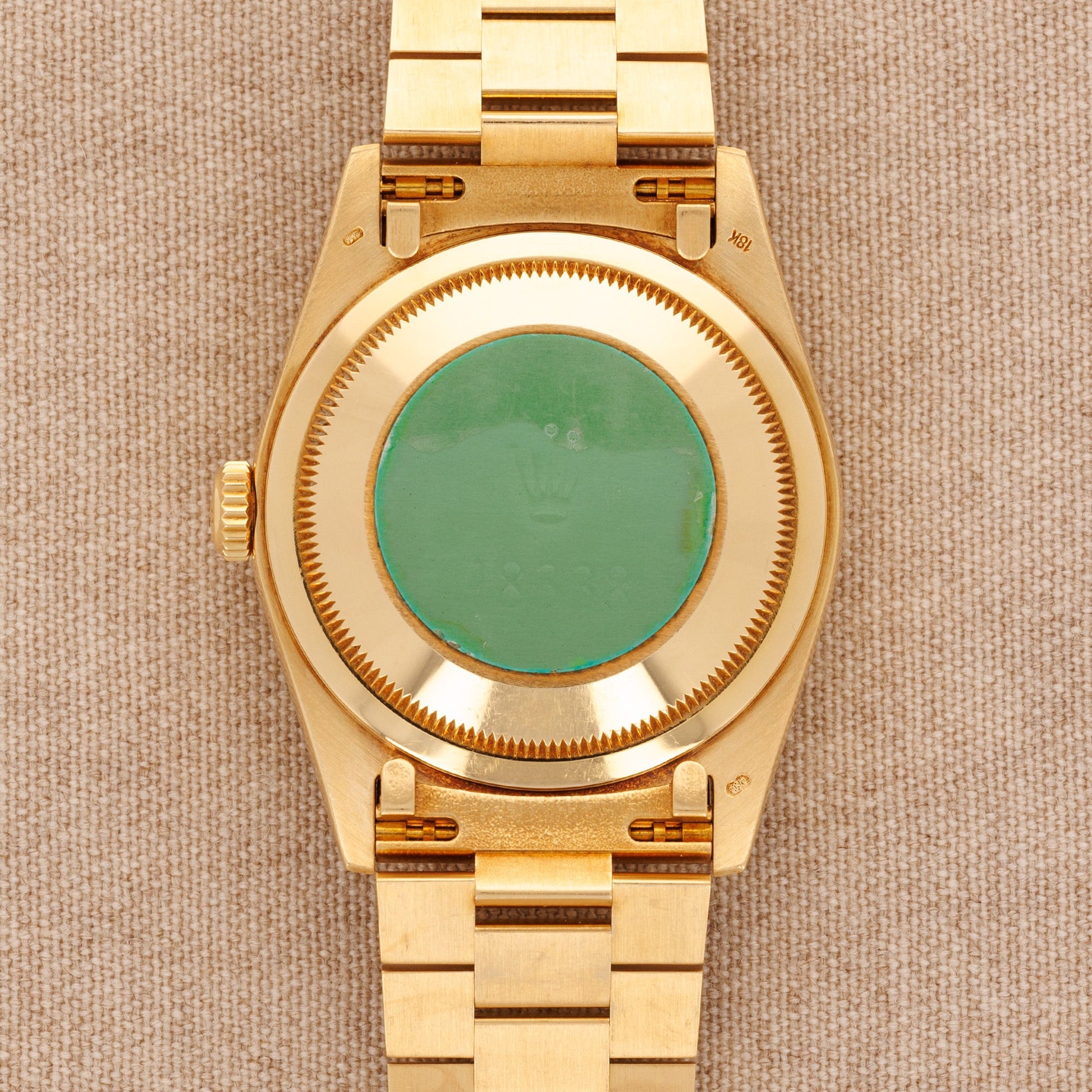 Rolex Yellow Gold Day-Date Watch Ref. 18338 with Diamond Dial