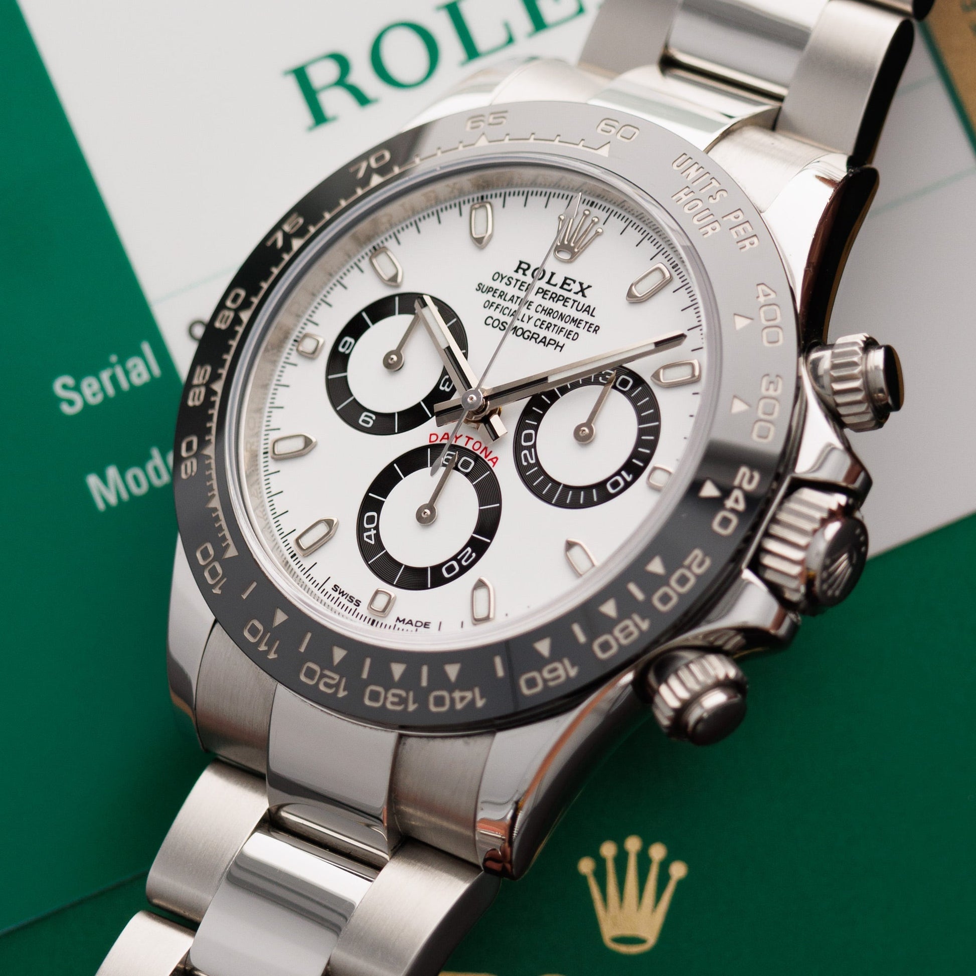 Rolex Steel Daytona Ref. 116500LN White Panda Dial