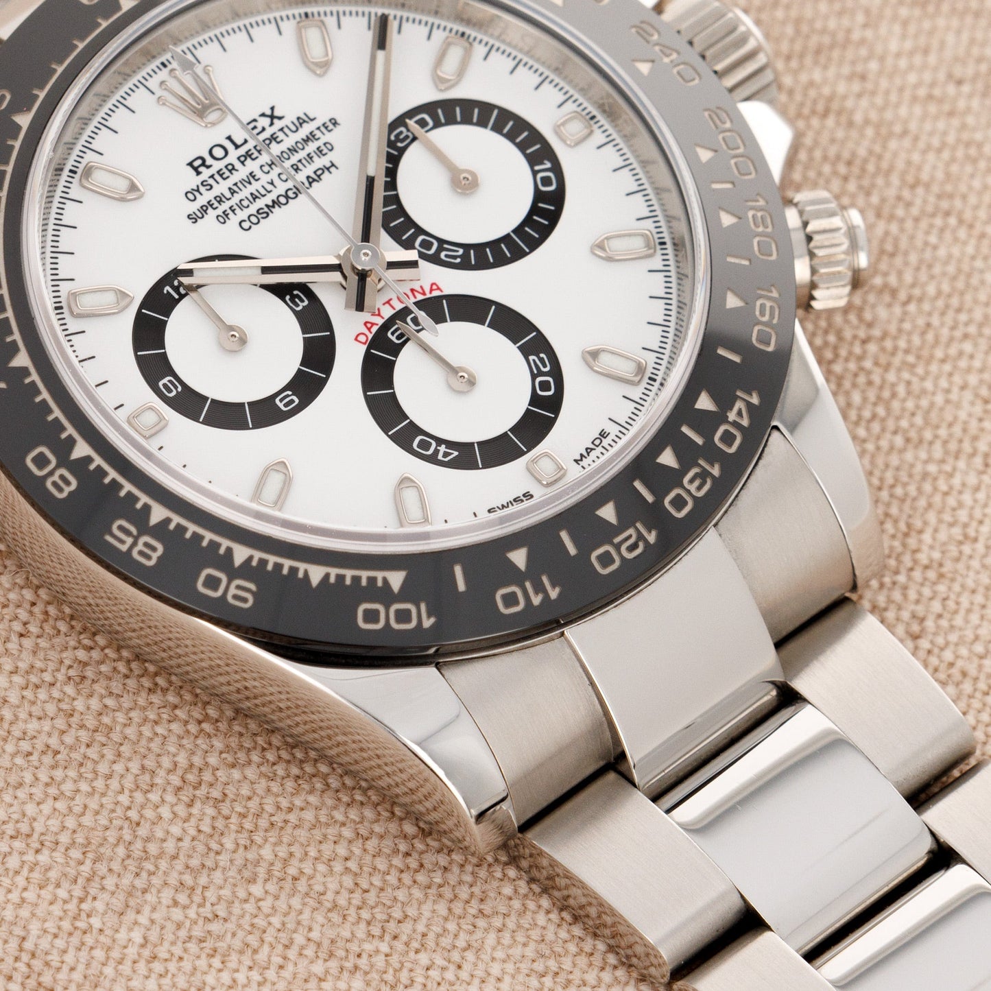 Rolex Steel Daytona Ref. 116500LN White Panda Dial