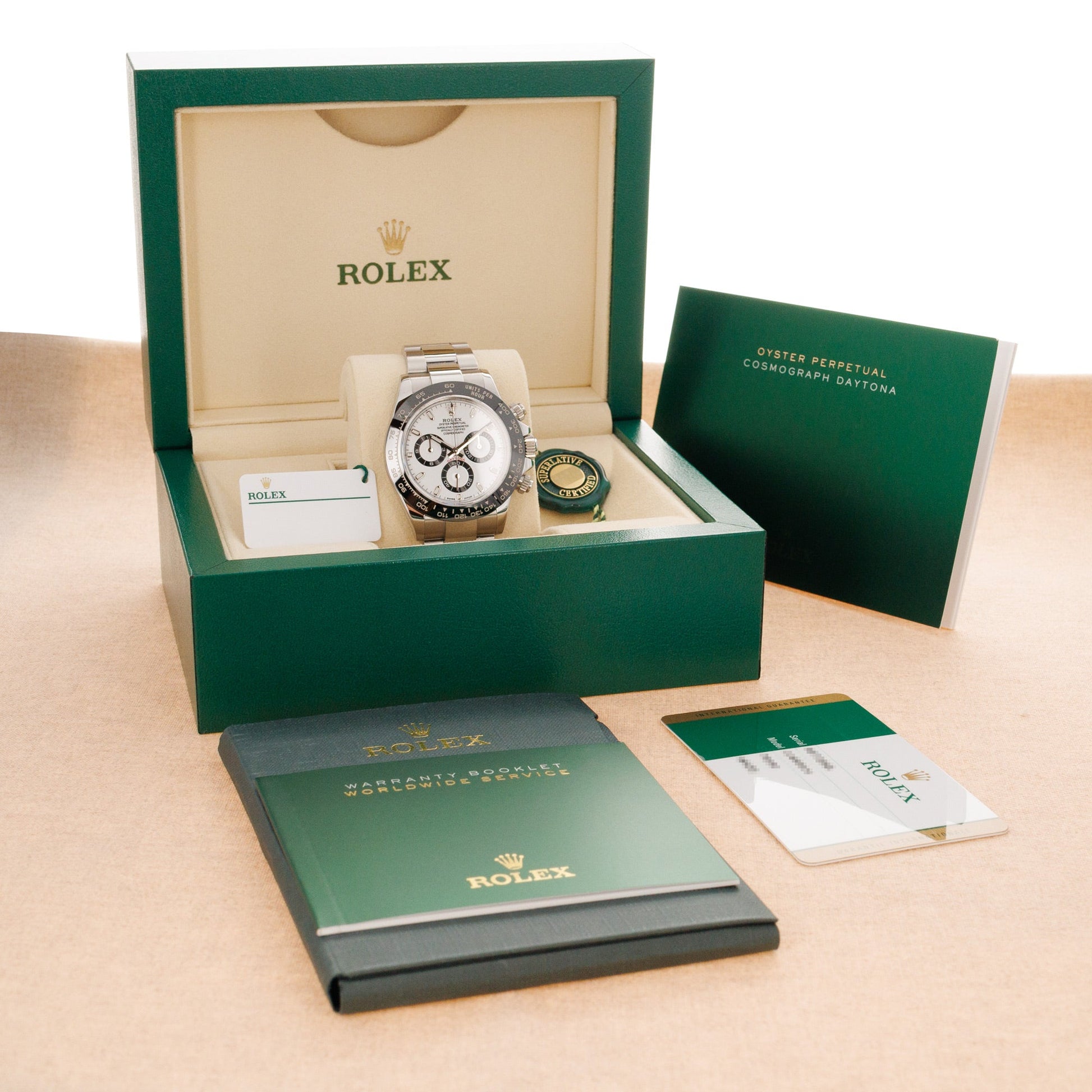 Rolex Steel Daytona Ref. 116500LN White Panda Dial