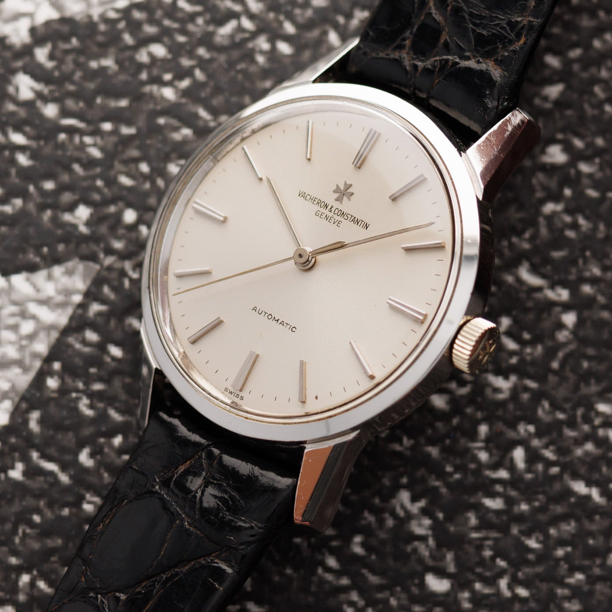 Vacheron Constantin Steel Automatic Watch