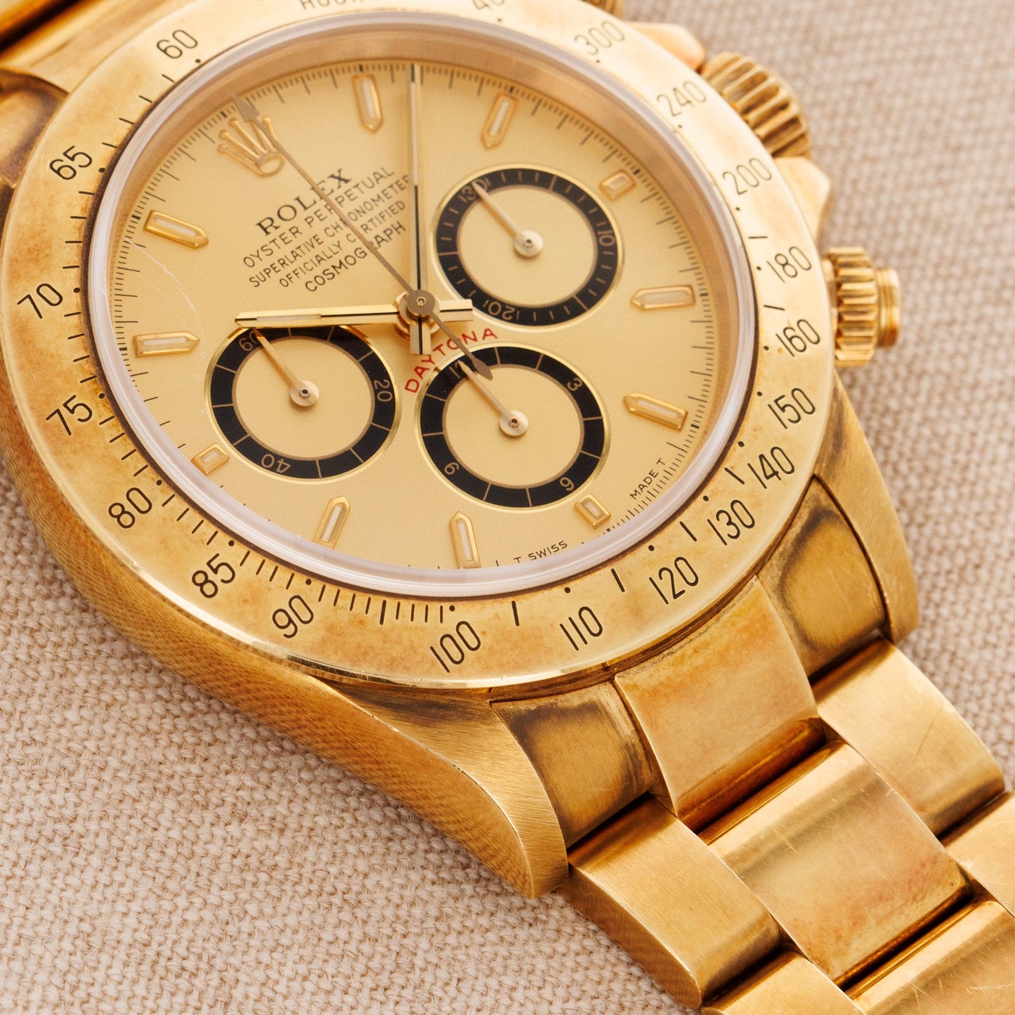 Rolex Yellow Gold Daytona Ref. 16528 with N Serial