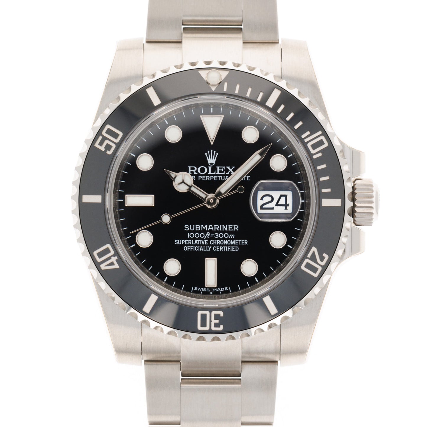 Rolex Steel Submariner Ref. 116610 Retailed for the United States Secret Service