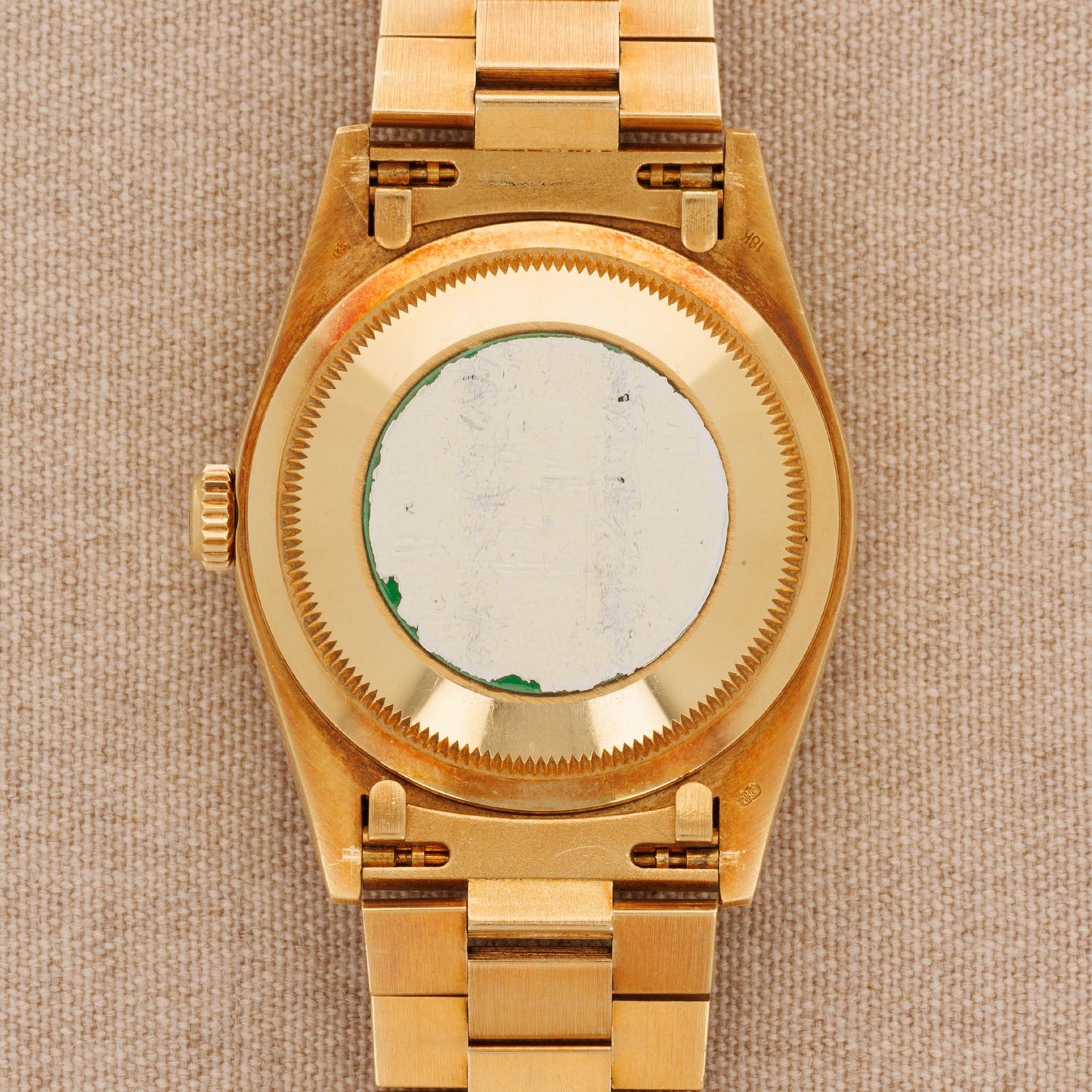 Rolex Yellow Gold Day Date Ref. 18248 with Factory Bark Finish