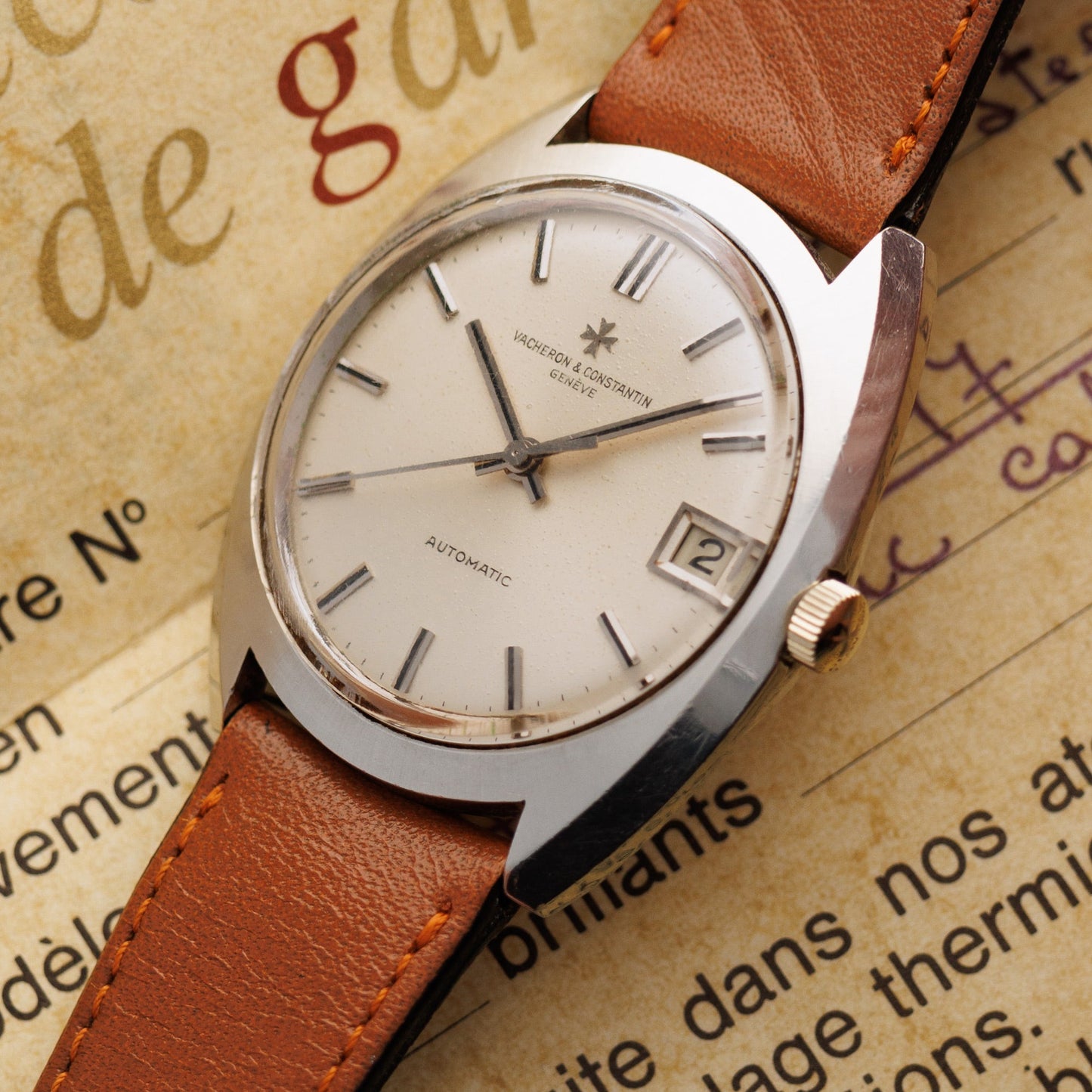 Vacheron Constantin Steel Watch Ref. 7397