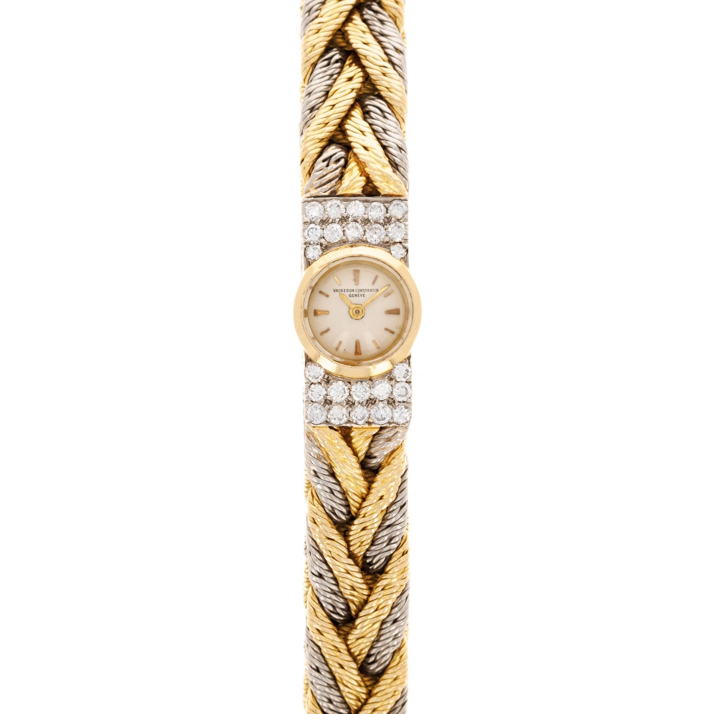 Vacheron Constantin Platinum & Gold Diamond Watch by George Lenfant