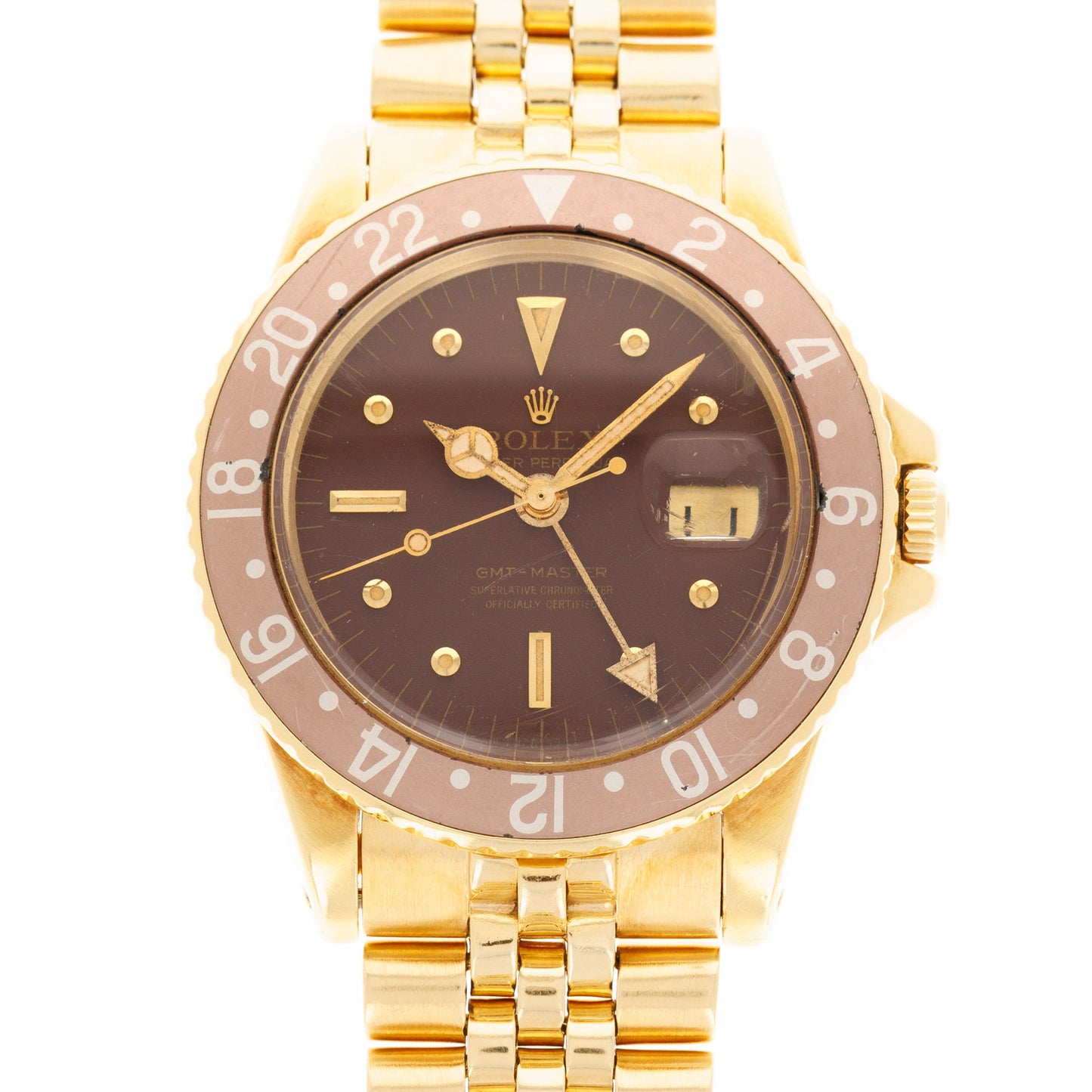 Rolex Yellow Gold GMT-Master Ref. 1675