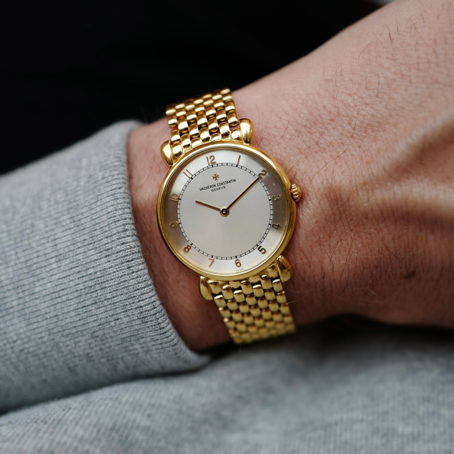 Vacheron Constantin Yellow Gold Bracelet Watch Ref. 33084