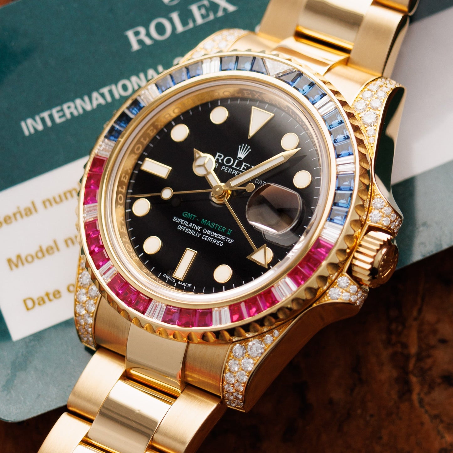 Rolex Yellow Gold SARU GMT-Master Ref. 116758