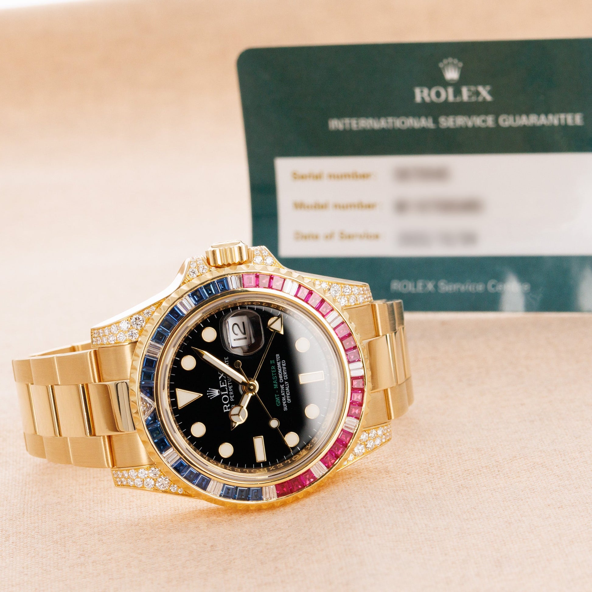 Rolex Yellow Gold SARU GMT-Master Ref. 116758