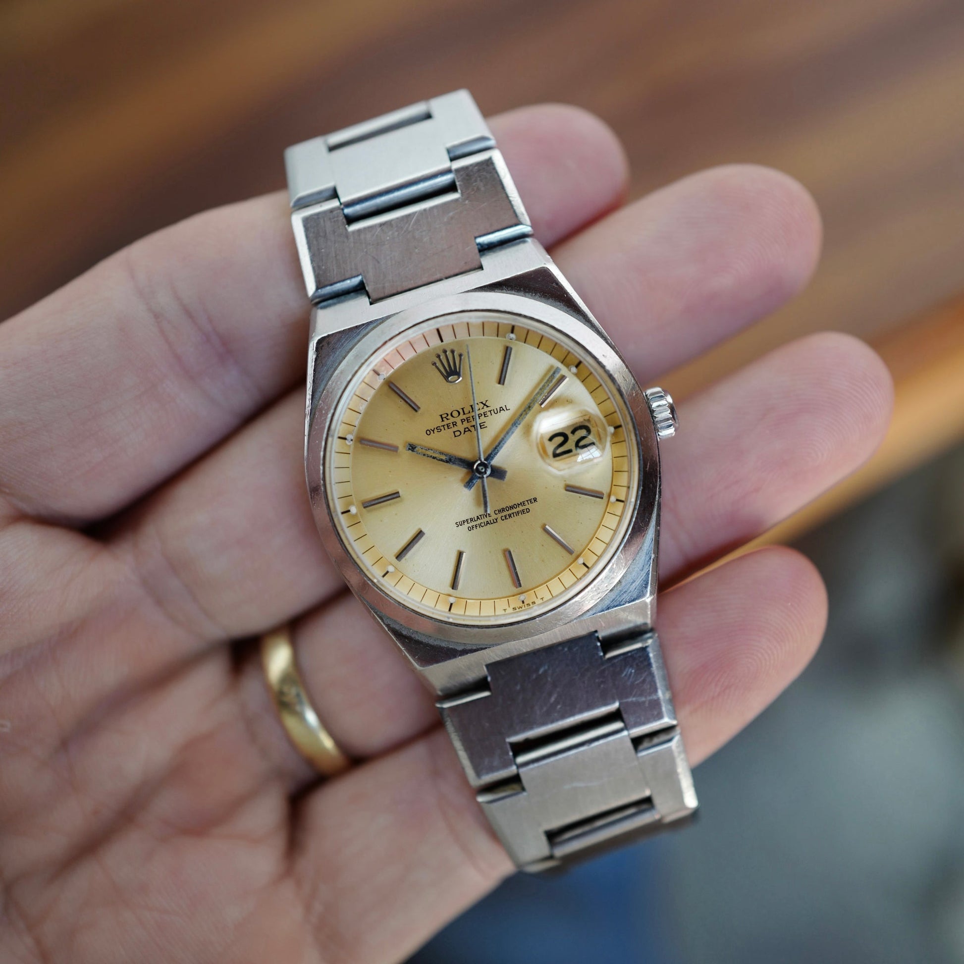 Rolex Steel Date Ref. 1530