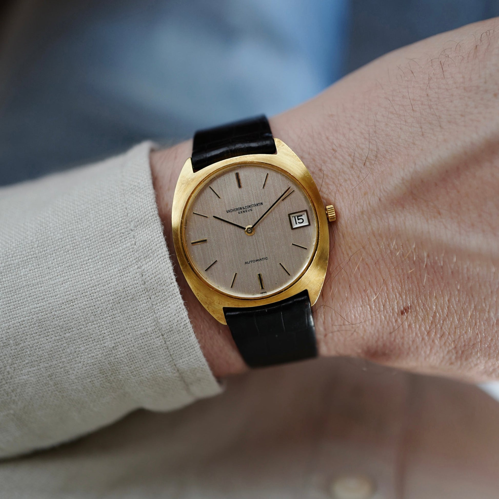 Vacheron Constantin Yellow Gold Ultra-Thin C Shape Ref. 7595 (NEW ARRIVAL)