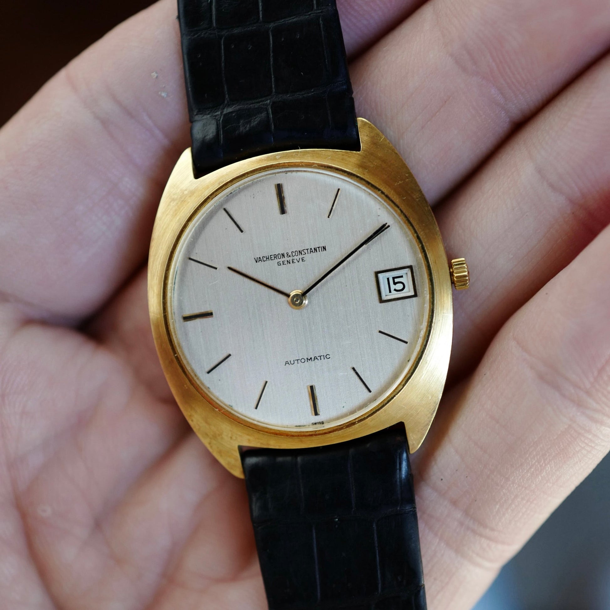 Vacheron Constantin Yellow Gold Ultra-Thin C Shape Ref. 7595 (NEW ARRIVAL)